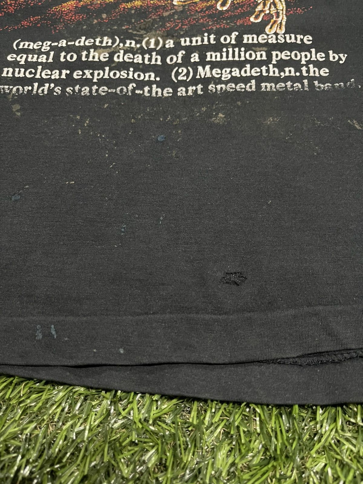 Band Tees × Vintage Vintage 90s Megadeth Promo Tee Single Stitch Bootleg Size US M / EU 48-50 / 2 - 9 Thumbnail