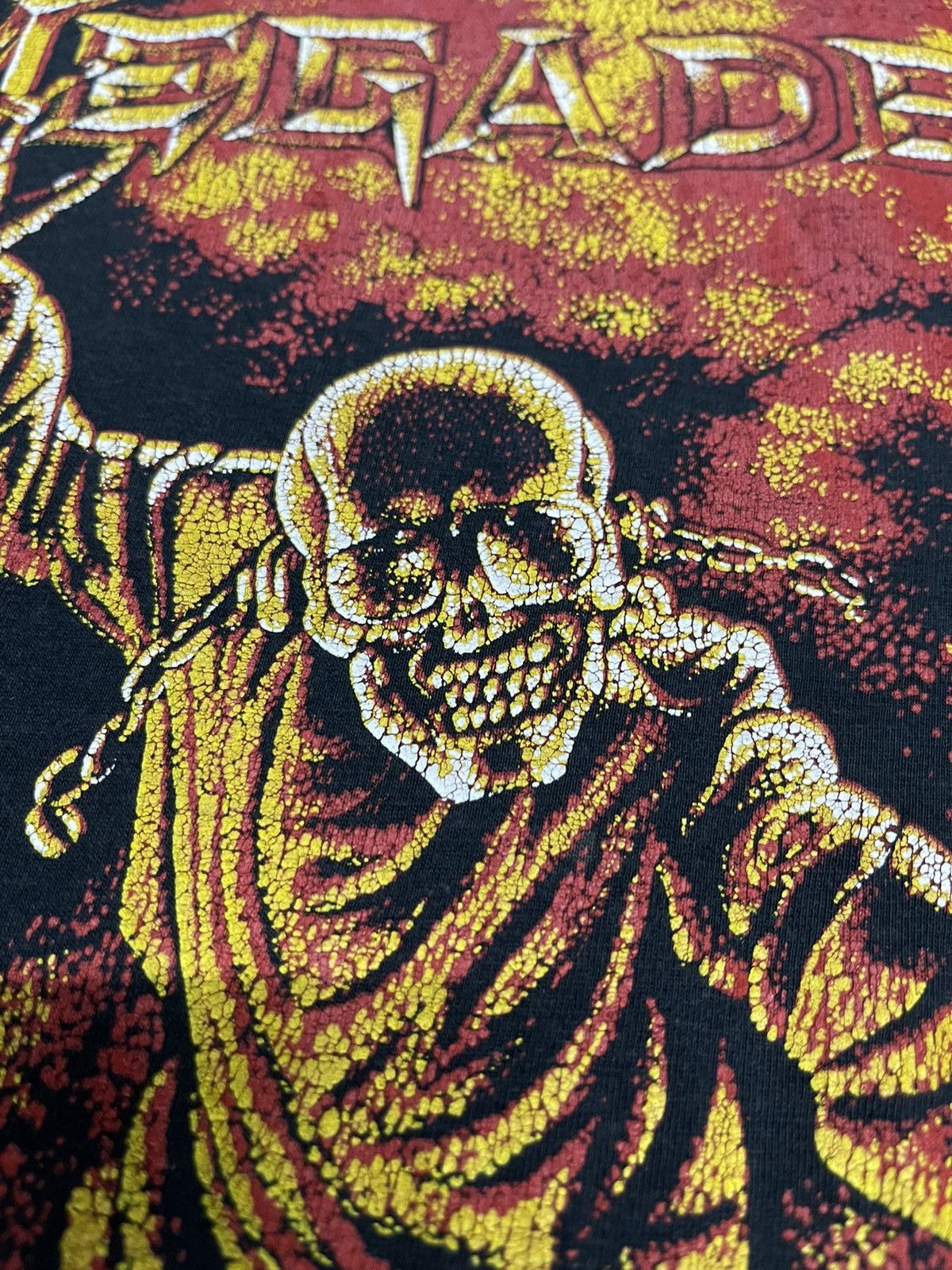 Band Tees × Vintage Vintage 90s Megadeth Promo Tee Single Stitch Bootleg Size US M / EU 48-50 / 2 - 2 Thumbnail