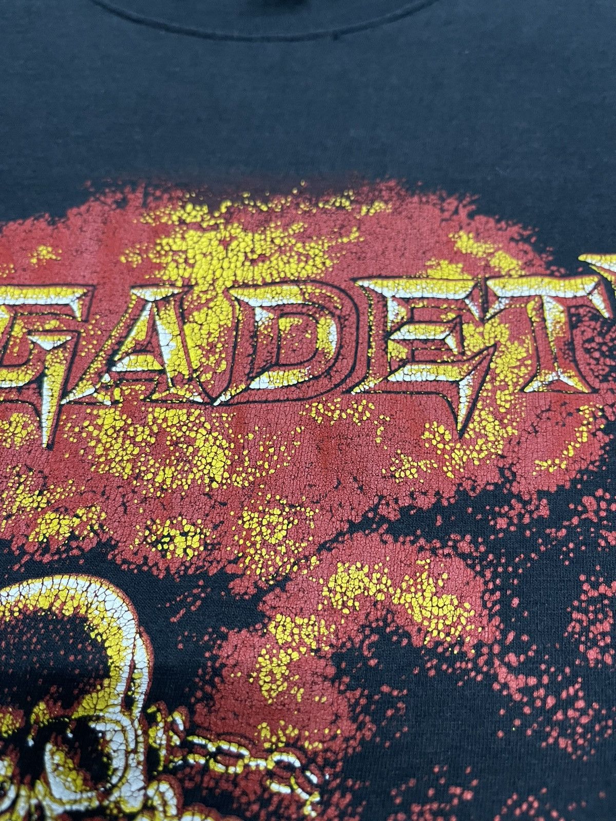 Band Tees × Vintage Vintage 90s Megadeth Promo Tee Single Stitch Bootleg Size US M / EU 48-50 / 2 - 6 Thumbnail