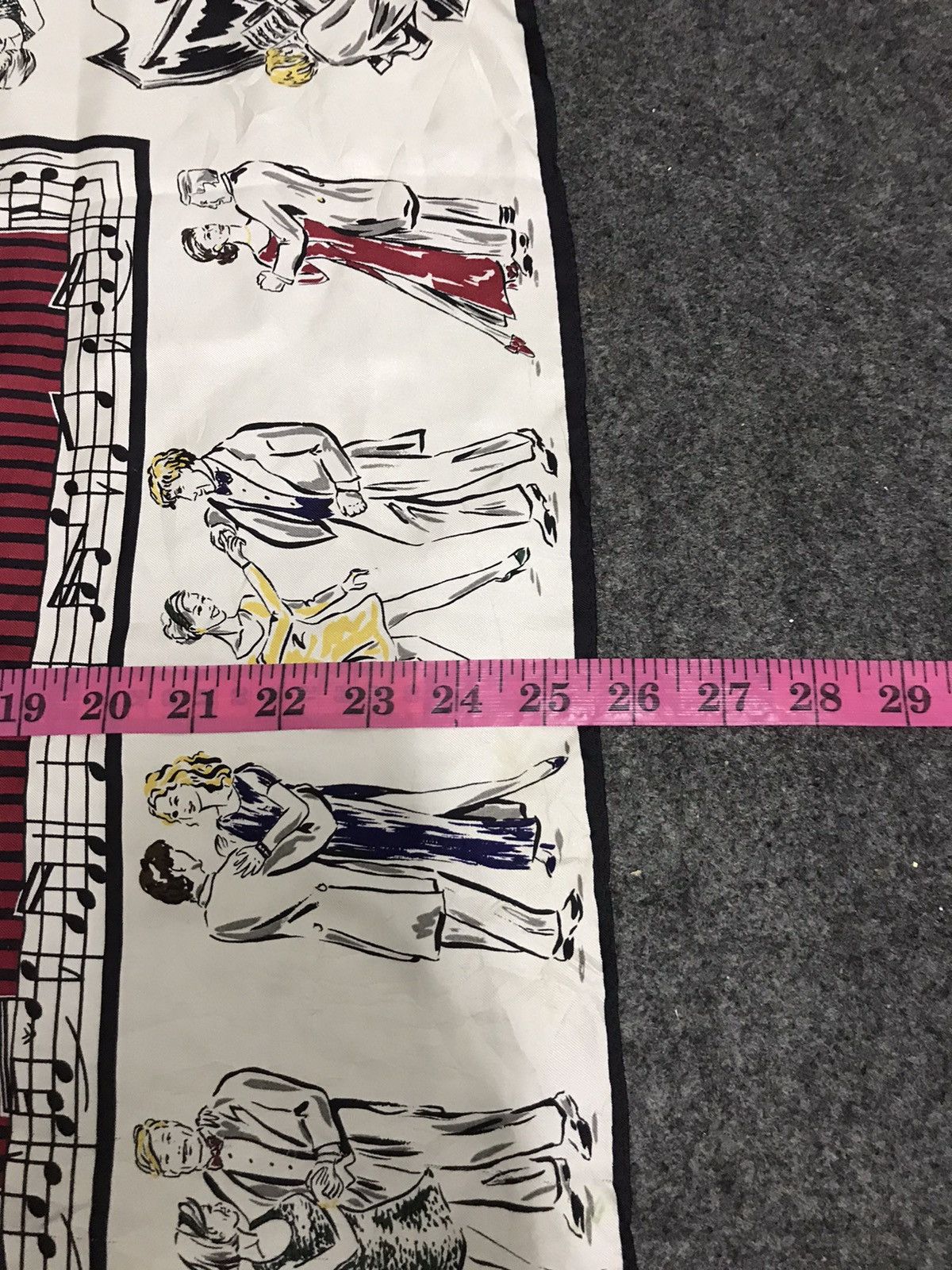 Other Scarf Musician Notes Art Design Printed Screen Size ONE SIZE - 5 Thumbnail