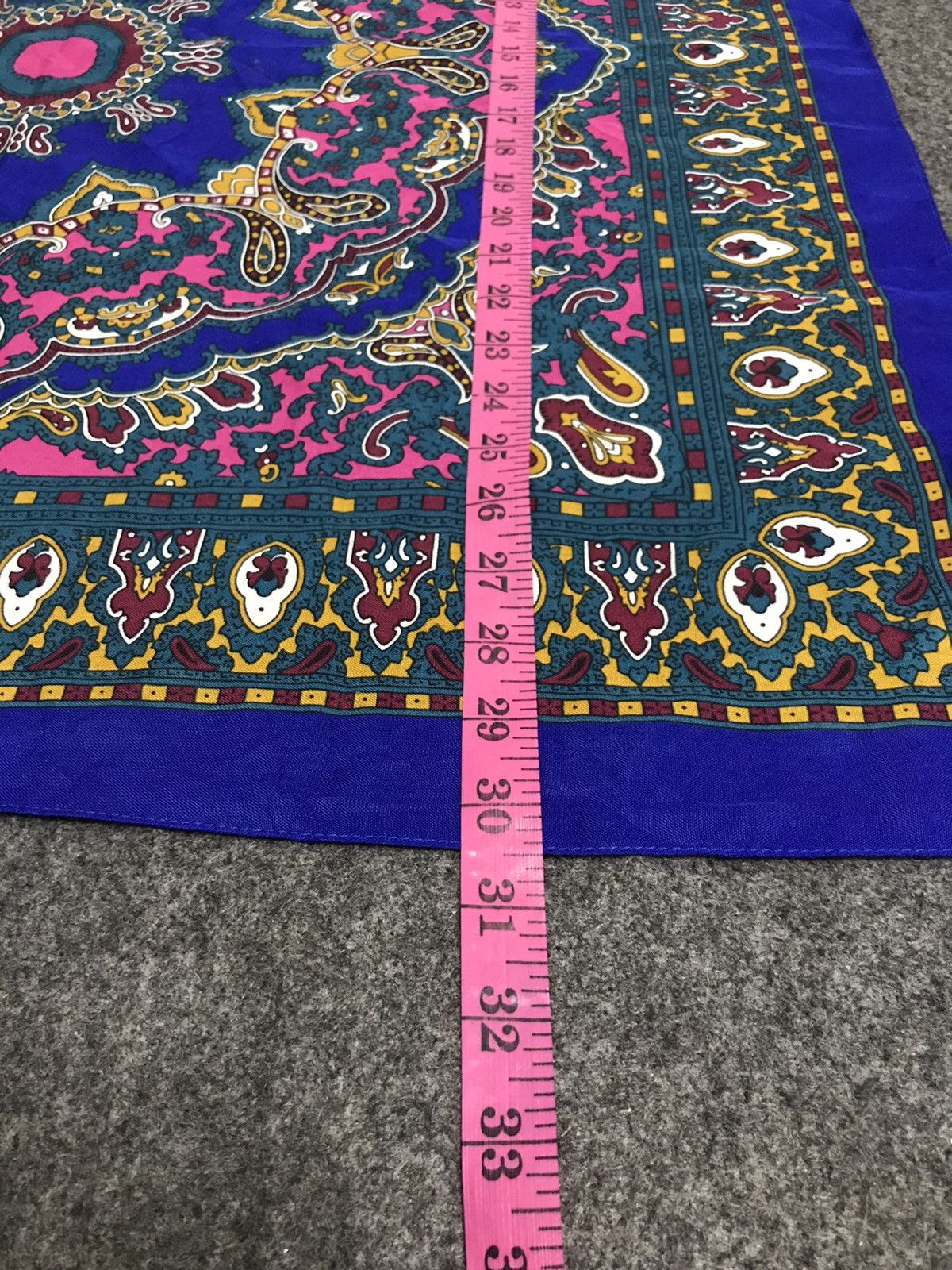 Other × Vintage Scarf Abstract Floral Ethic Culture Goods Printed Size ONE SIZE - 6 Thumbnail