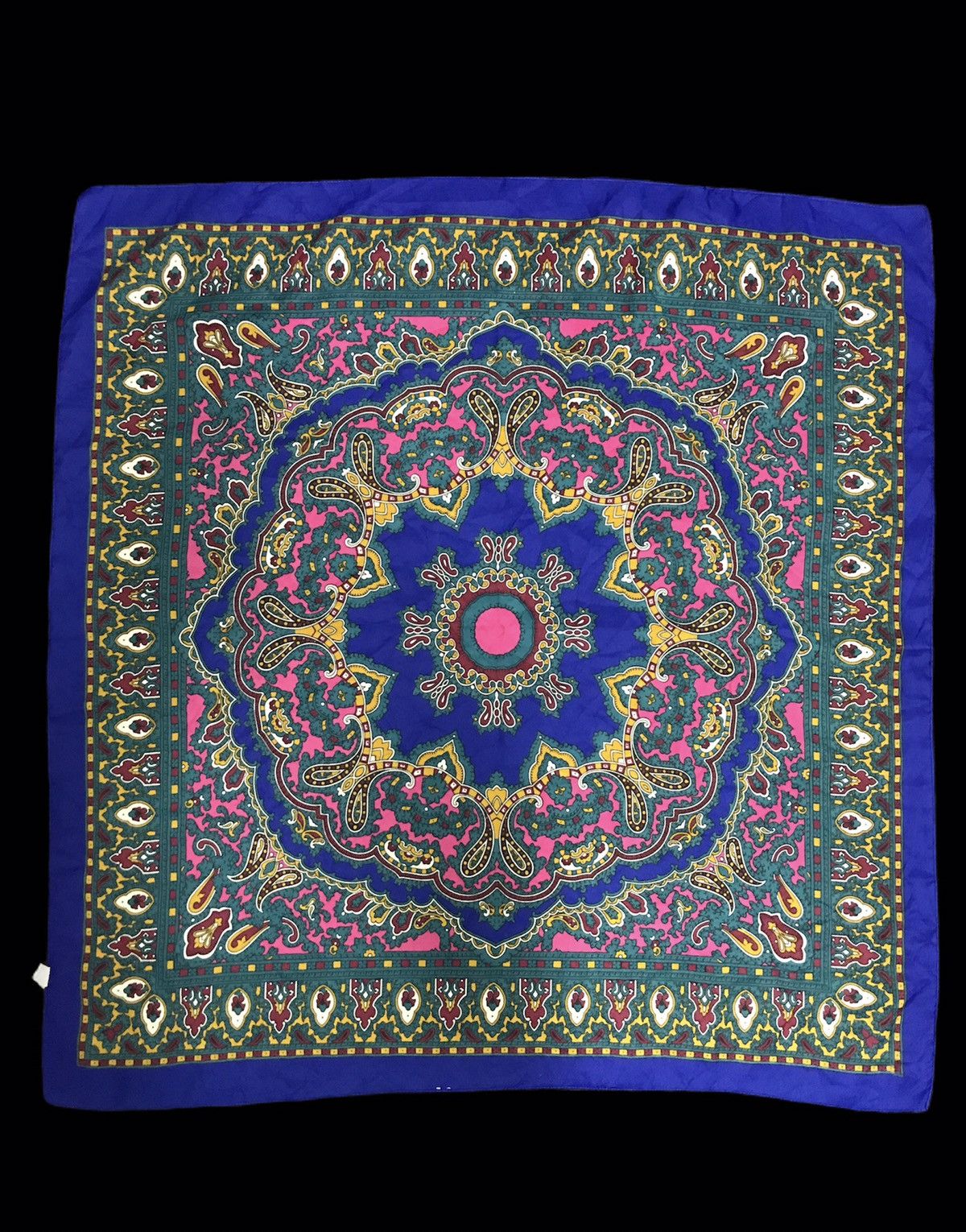 Other × Vintage Scarf Abstract Floral Ethic Culture Goods Printed Size ONE SIZE - 2 Thumbnail