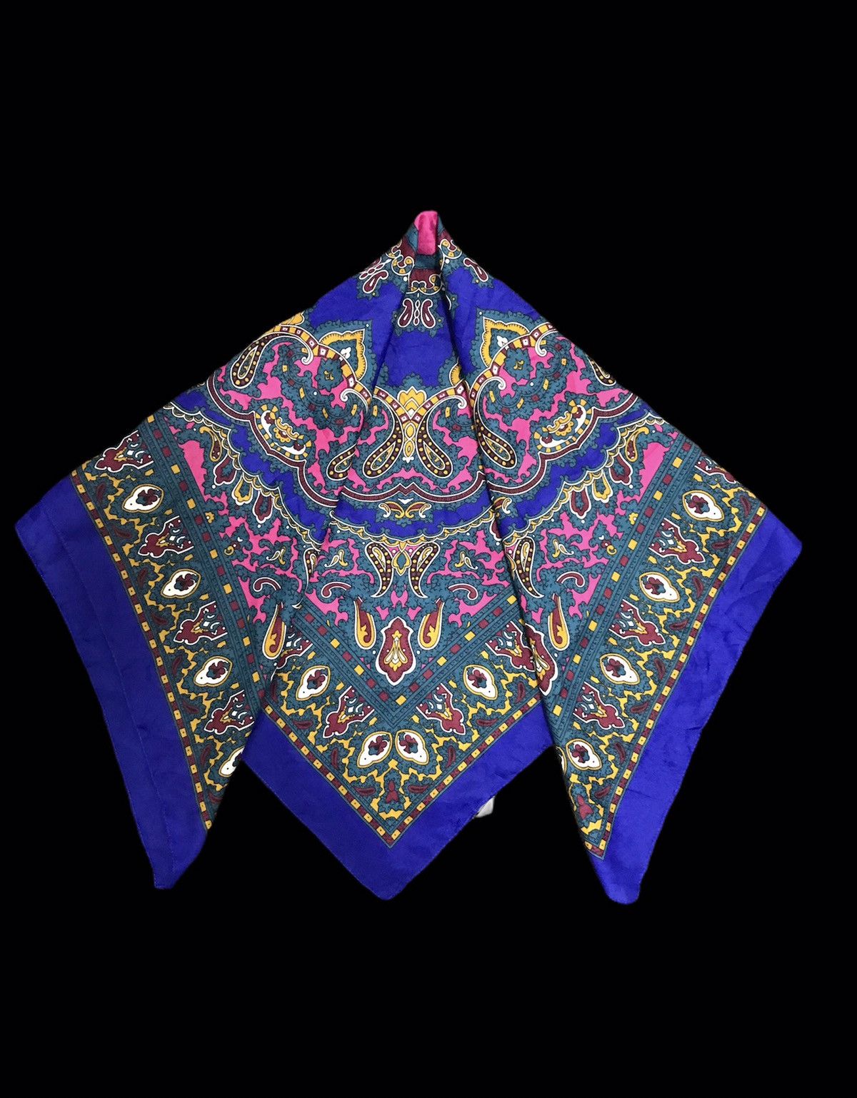 Other × Vintage Scarf Abstract Floral Ethic Culture Goods Printed Size ONE SIZE - 1 Thumbnail
