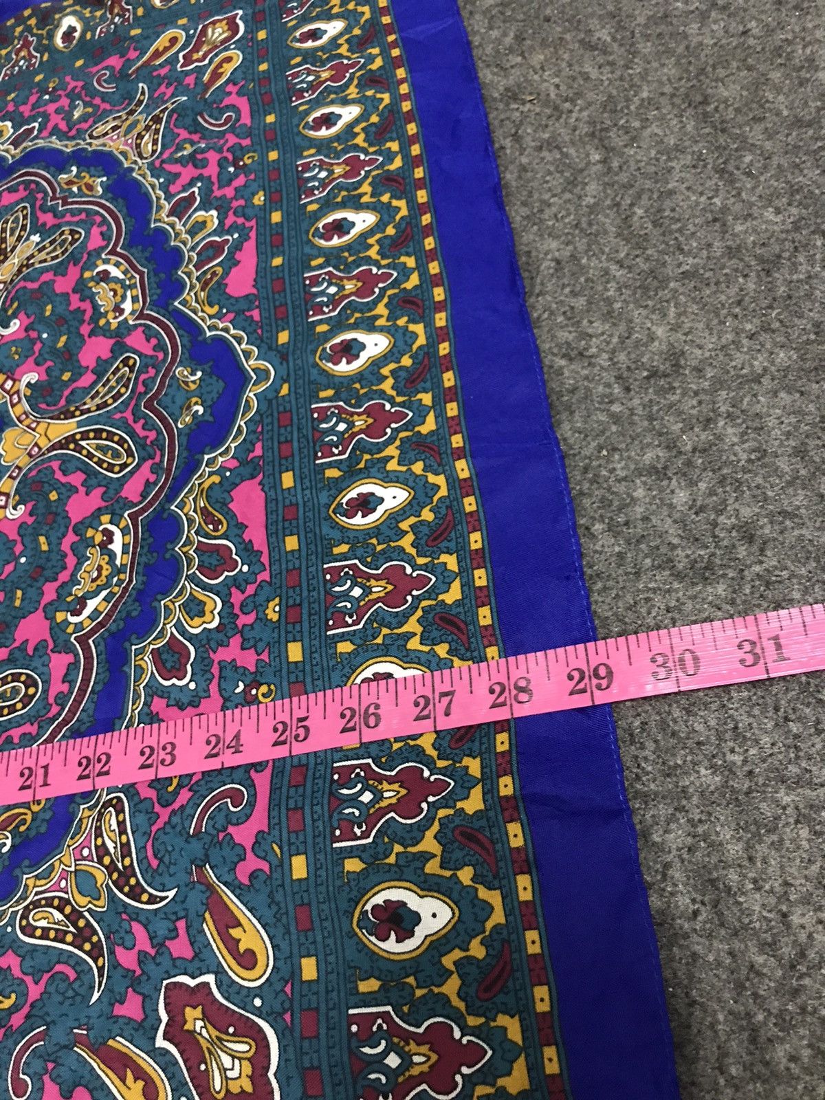 Other × Vintage Scarf Abstract Floral Ethic Culture Goods Printed Size ONE SIZE - 5 Thumbnail