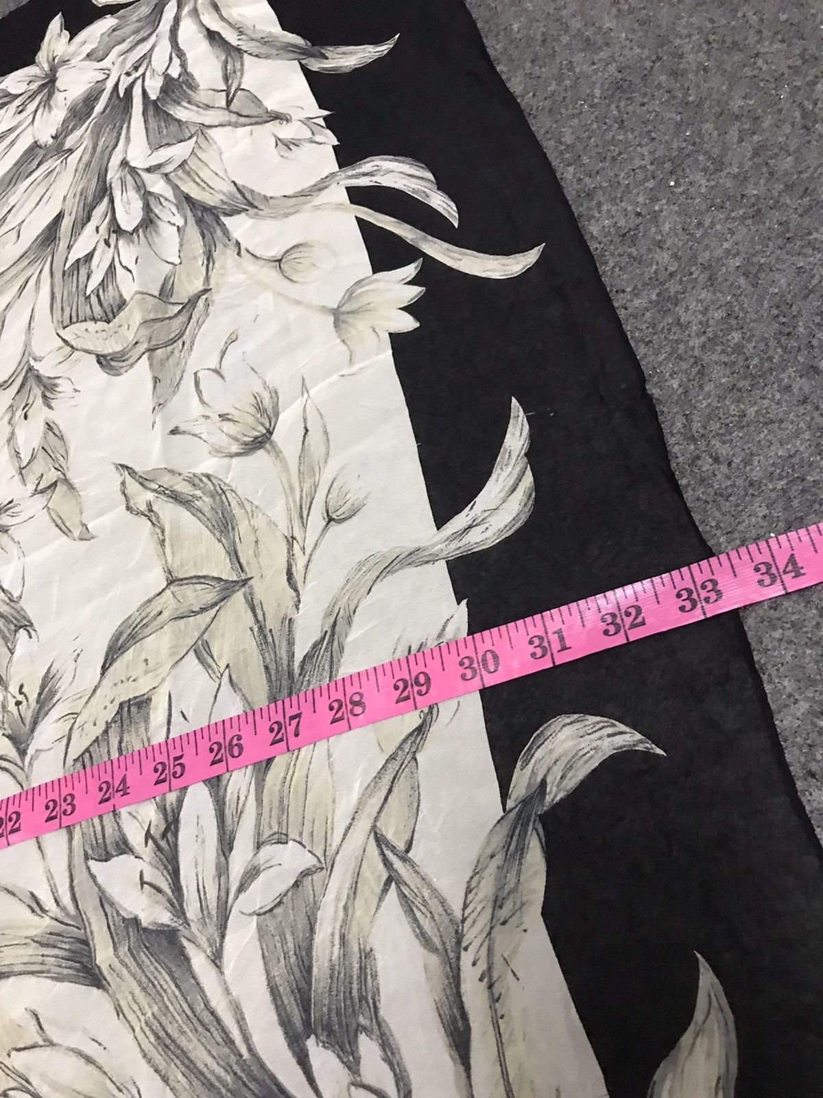 Other × Vintage Vintage Anne Klein Floral Design Goods Printed Screen Size ONE SIZE - 5 Thumbnail