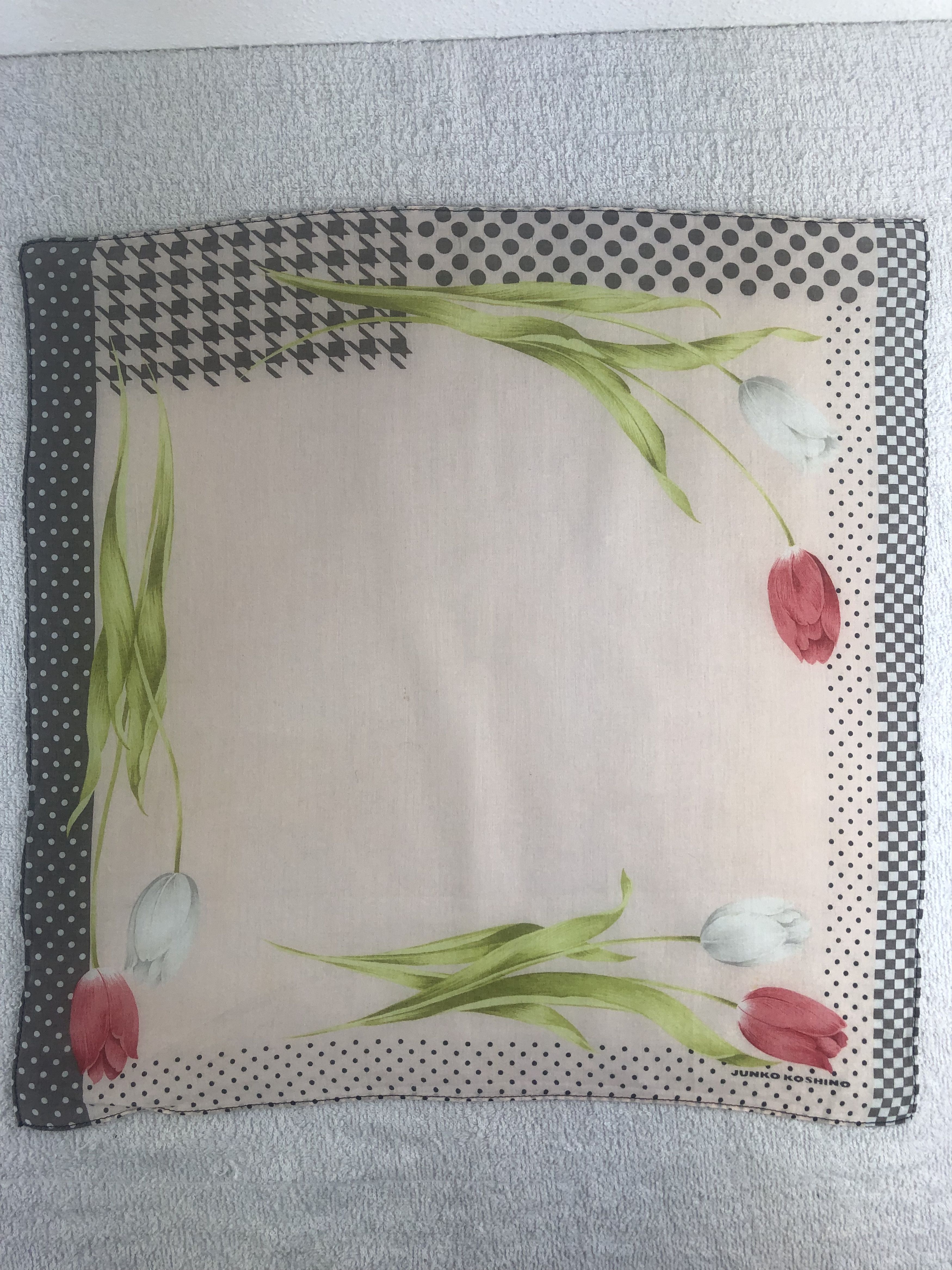 Mr. Junko Junko Koshino Handkerchief / Bandana / Neckerchief C264 Size ONE SIZE - 3 Thumbnail