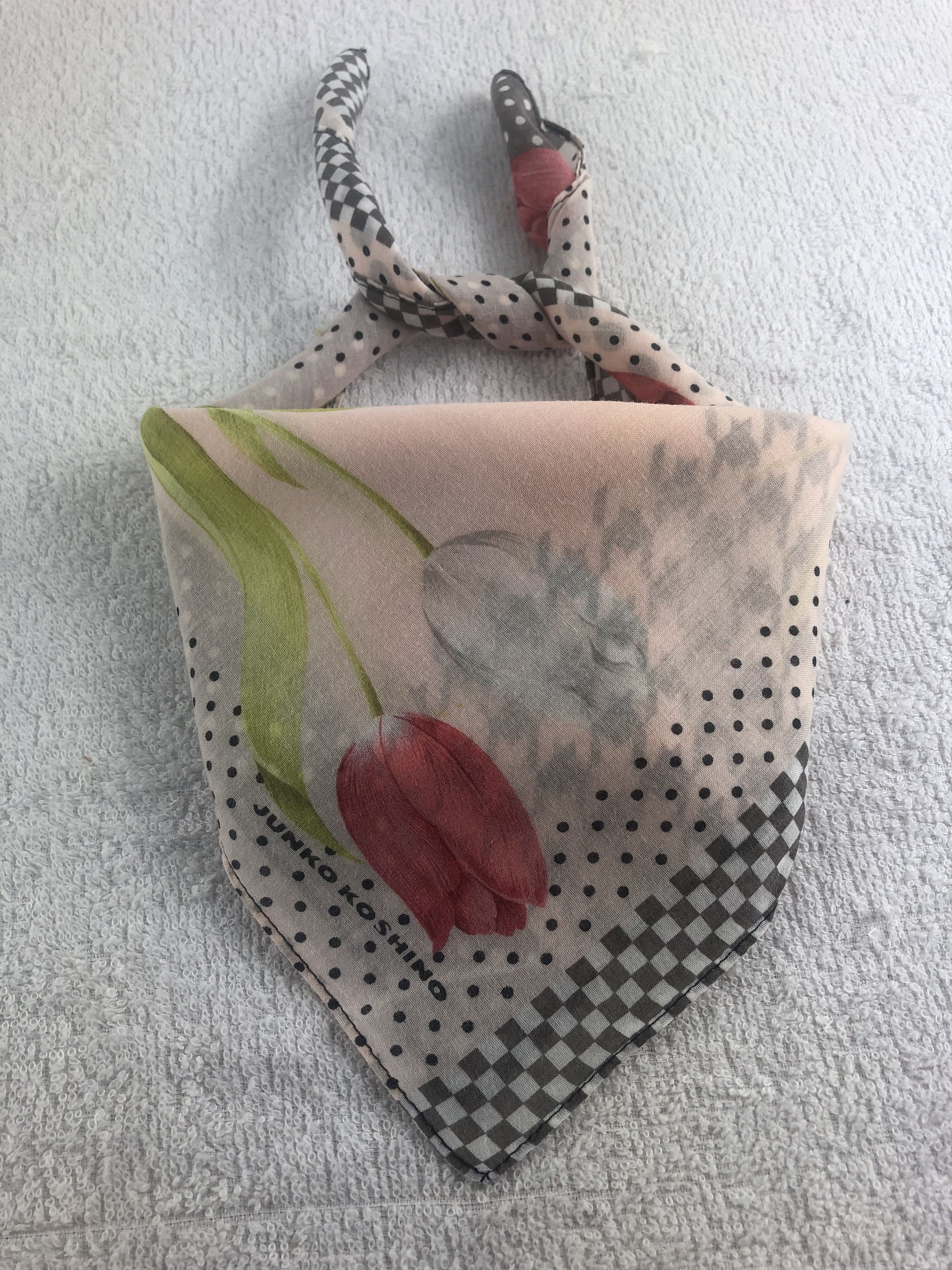 Mr. Junko Junko Koshino Handkerchief / Bandana / Neckerchief C264 Size ONE SIZE - 1 Thumbnail