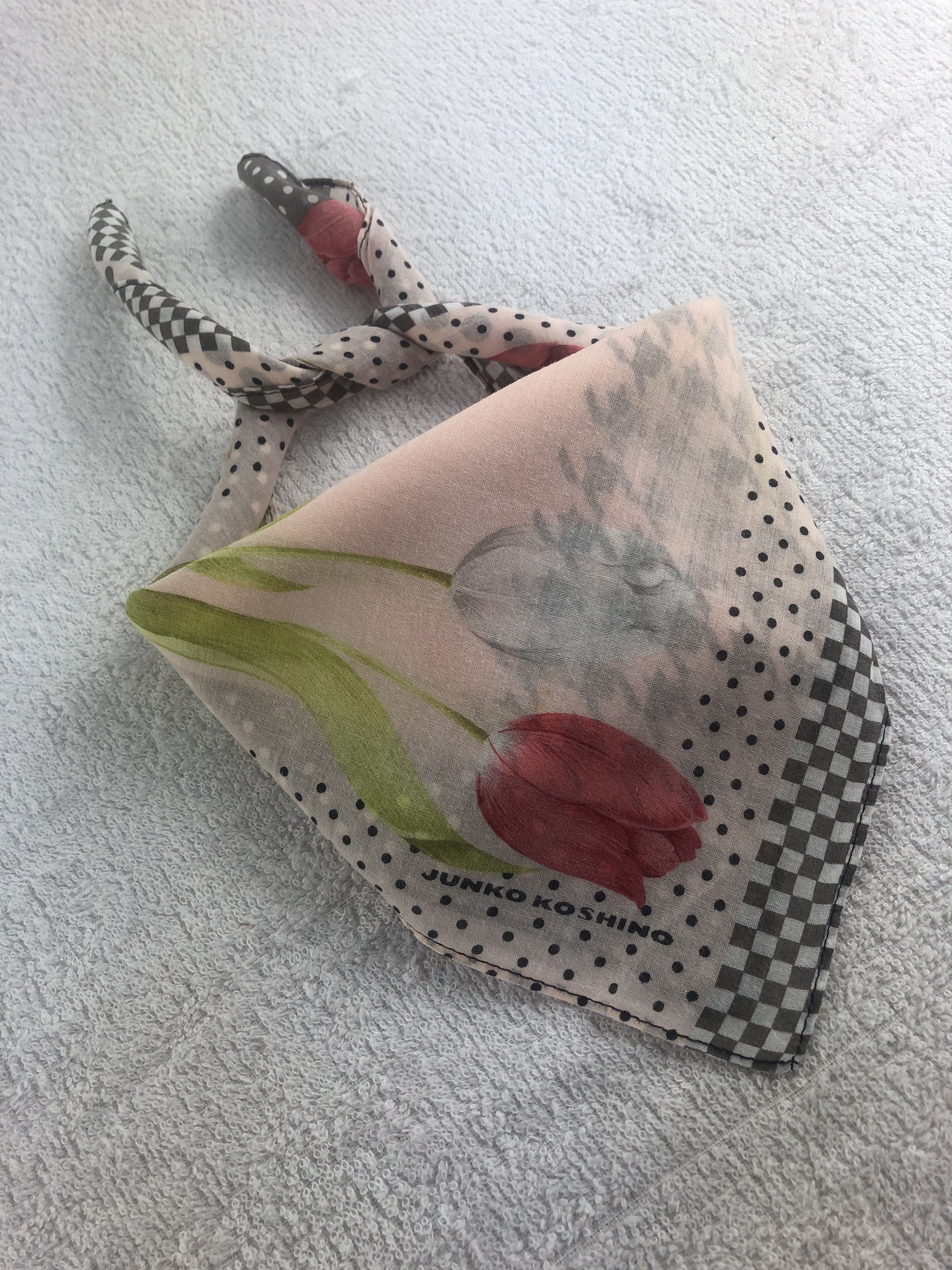 Mr. Junko Junko Koshino Handkerchief / Bandana / Neckerchief C264 Size ONE SIZE - 2 Thumbnail