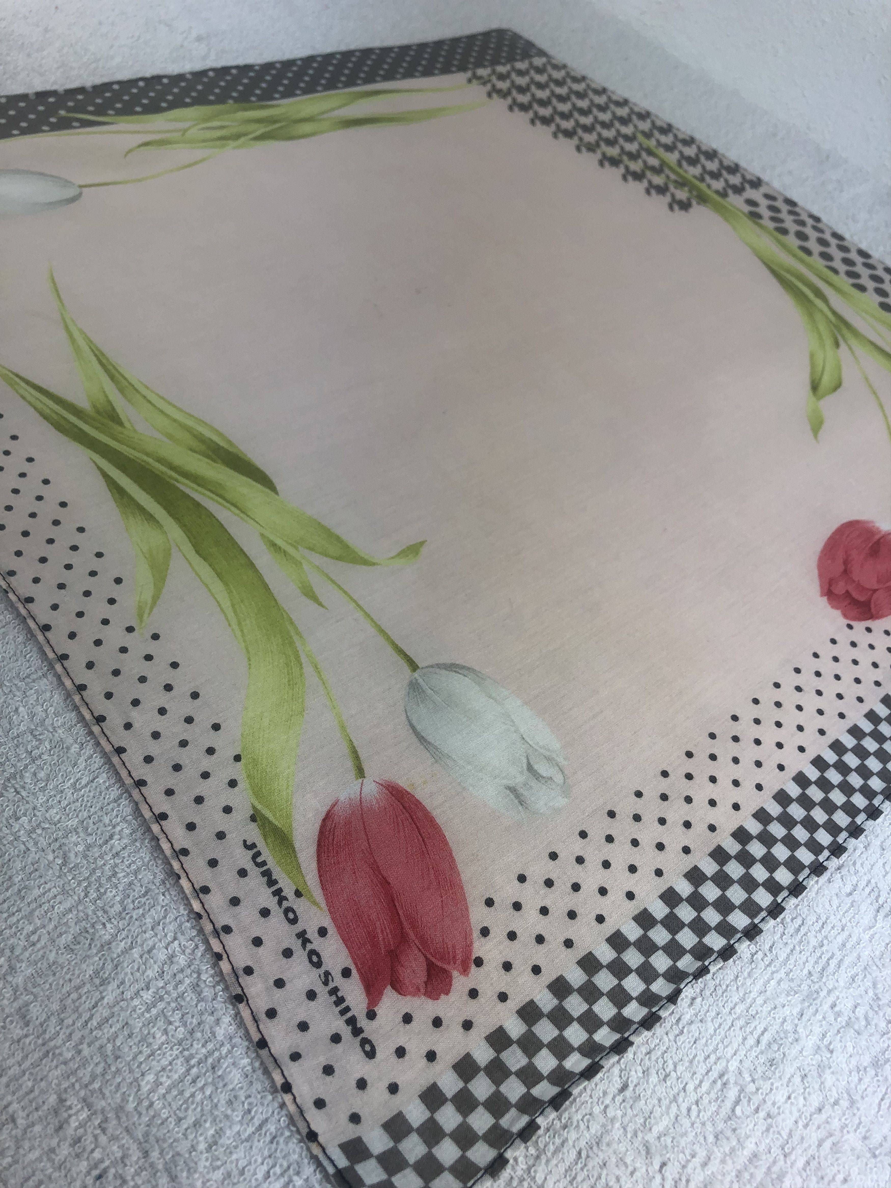 Mr. Junko Junko Koshino Handkerchief / Bandana / Neckerchief C264 Size ONE SIZE - 4 Thumbnail