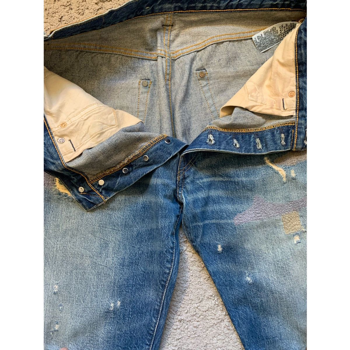Levi's LEVI’S VINTAGE “1985” 501XX ARCHIVAL MODEL SELVEDGE JEANS Size US 34 / EU 50 - 14 Thumbnail