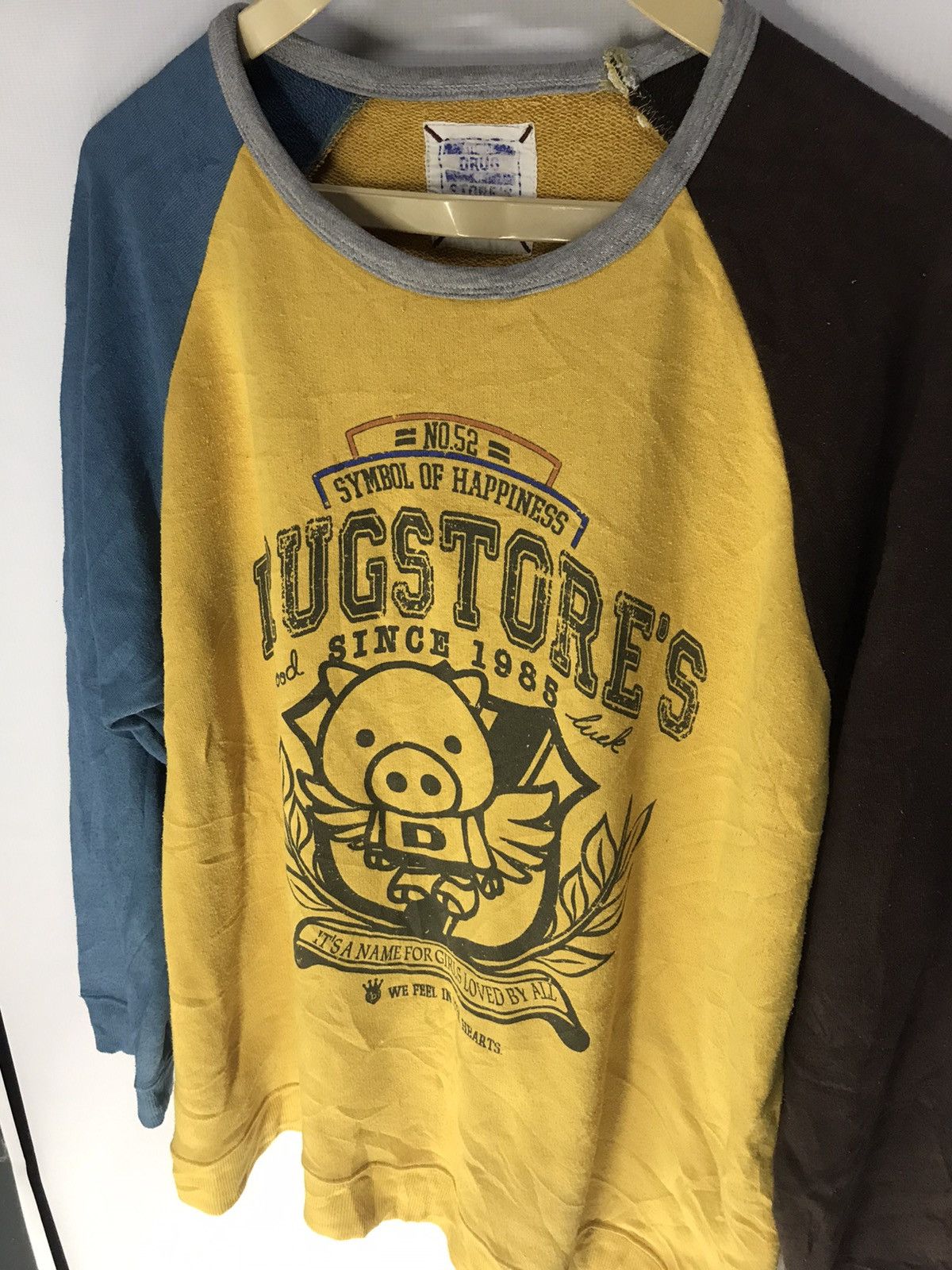 Japanese Brand Drugstore sweatshirt multicolor big printed Size US L / EU 52-54 / 3 - 3 Thumbnail