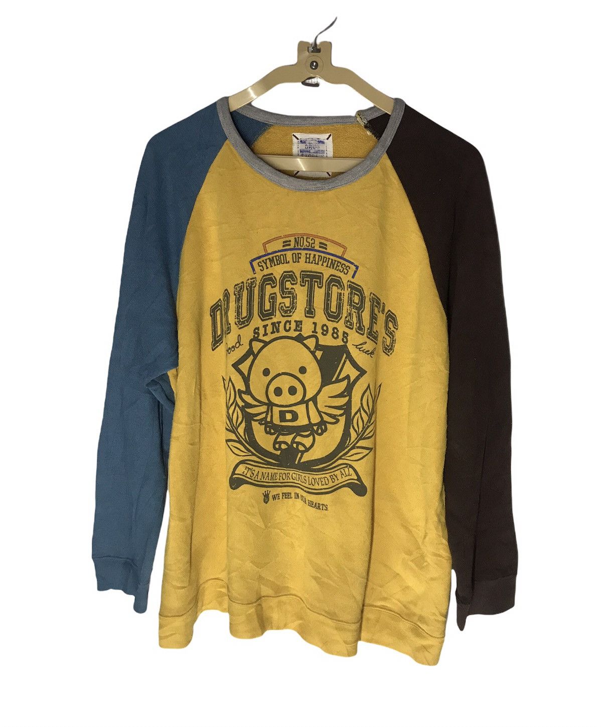 Japanese Brand Drugstore sweatshirt multicolor big printed Size US L / EU 52-54 / 3 - 1 Thumbnail