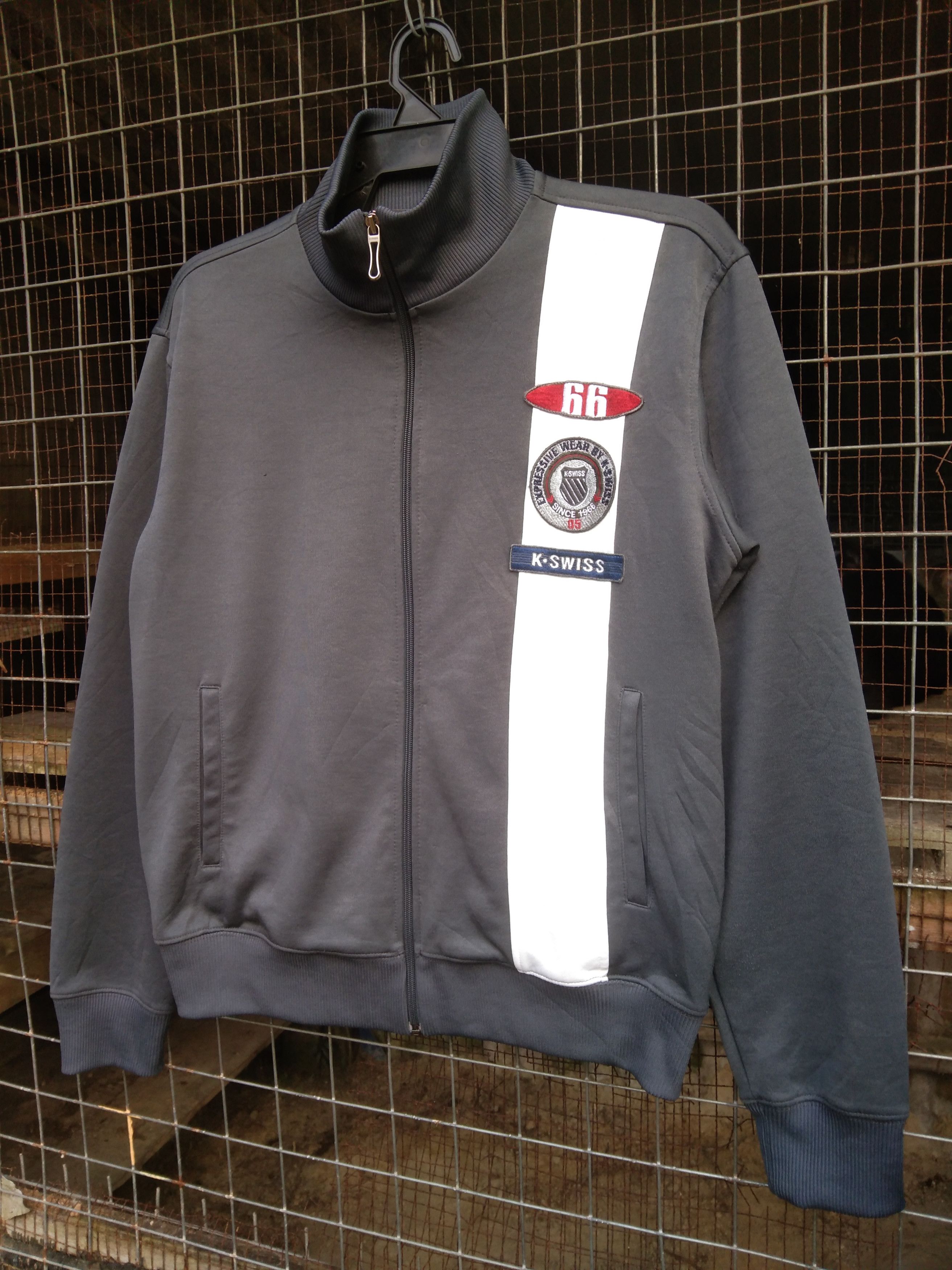 K-Swiss × Vintage VINTAGE K SWISS MEN'S SWEATER Size US M / EU 48-50 / 2 - 1 Thumbnail