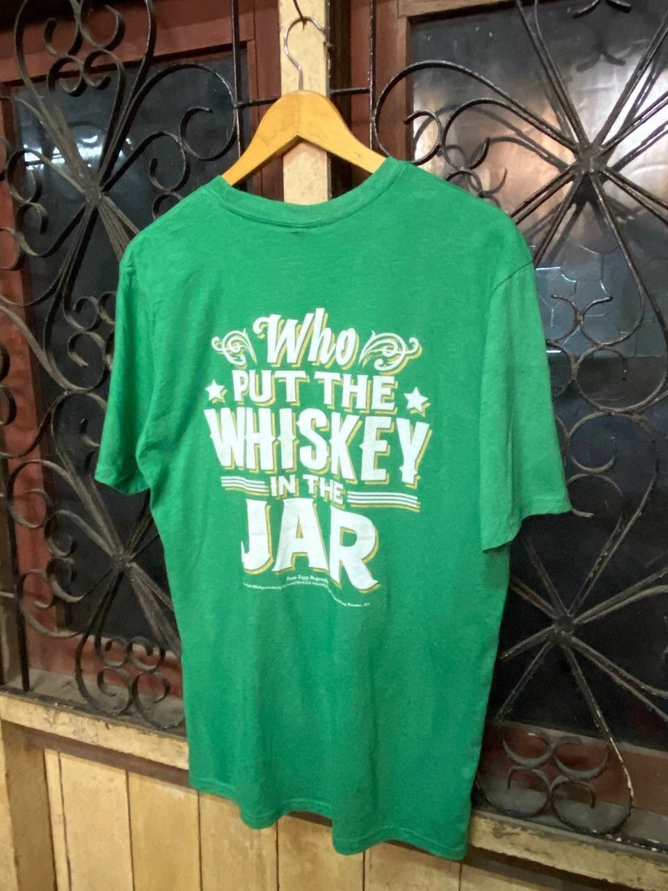 American Apparel × Vintage THE DUBLINER IRISH WHISKEY 50/50 TSHIRT Size US L / EU 52-54 / 3 - 5 Thumbnail