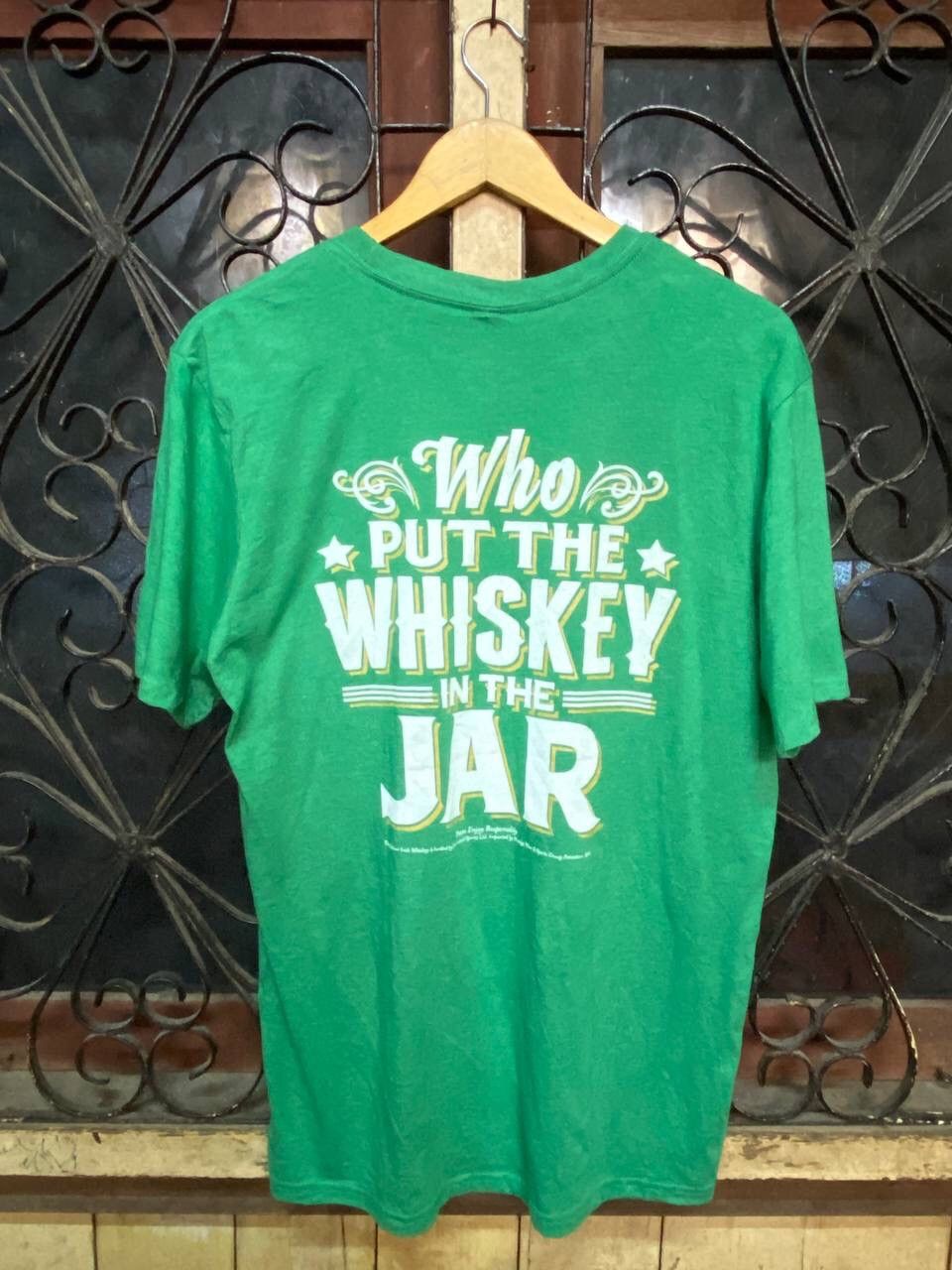 American Apparel × Vintage THE DUBLINER IRISH WHISKEY 50/50 TSHIRT Size US L / EU 52-54 / 3 - 3 Thumbnail