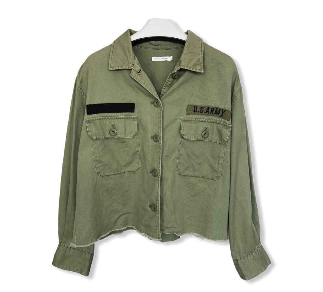 Military Japanese Brand Browny Standard Military Style Cropped