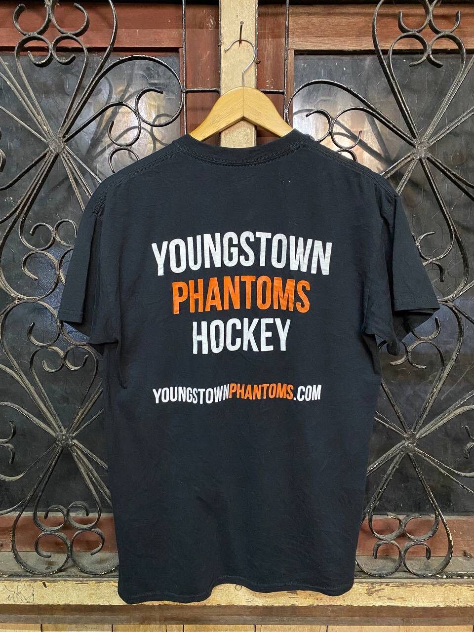 Gildan VINTAGE CANGELOSI YOUNGSTOWN PHANTOM HOCKEY PLAYER TEE Size US M / EU 48-50 / 2 - 6 Thumbnail