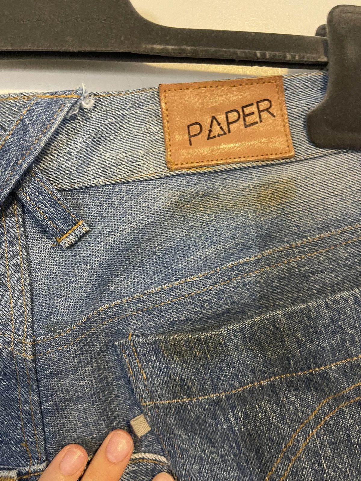 20471120 20471120 paper recycle denim rebuild pants Size US 30 / EU 46 - 4 Thumbnail