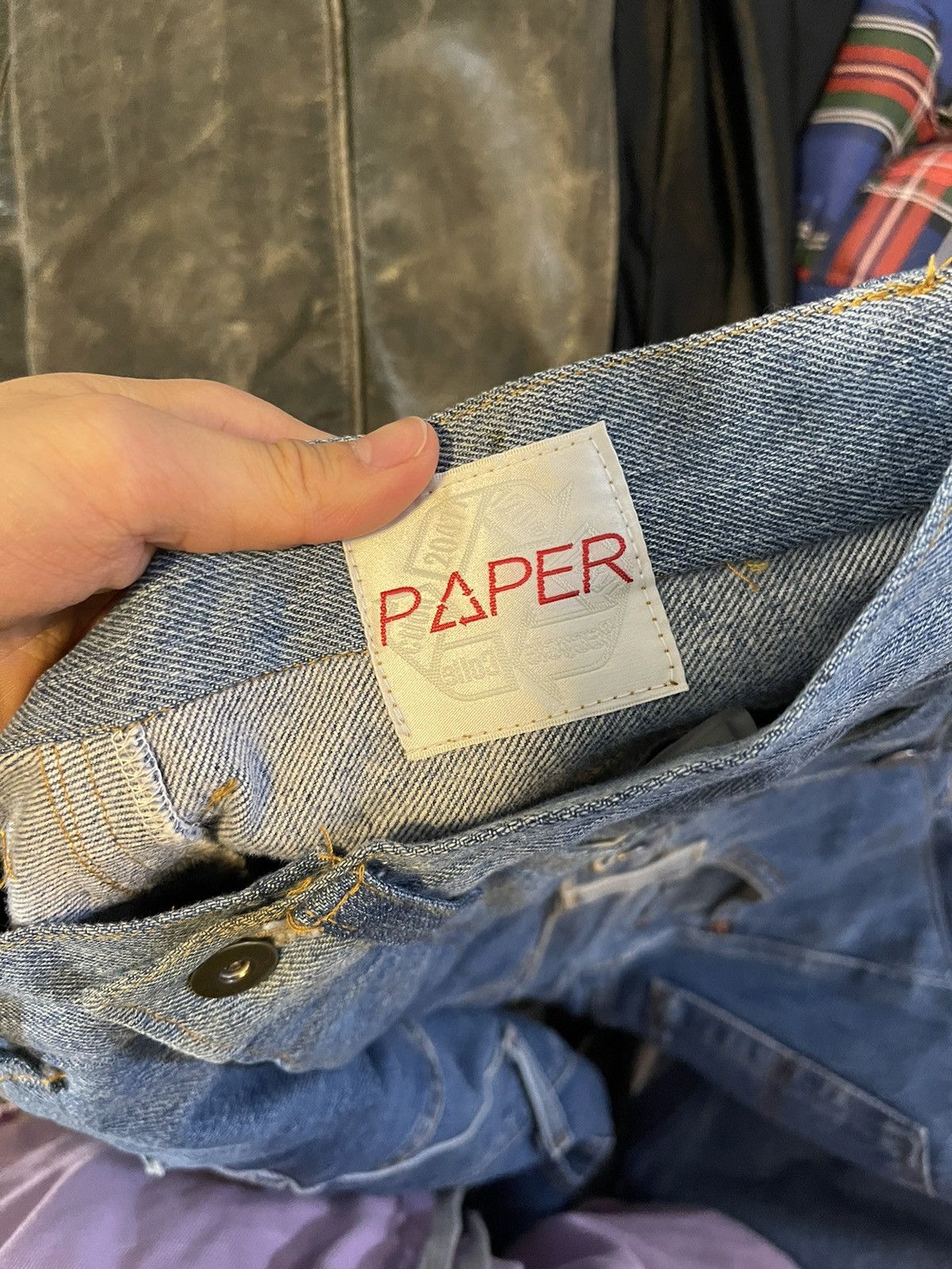 20471120 20471120 paper recycle denim rebuild pants Size US 30 / EU 46 - 5 Thumbnail
