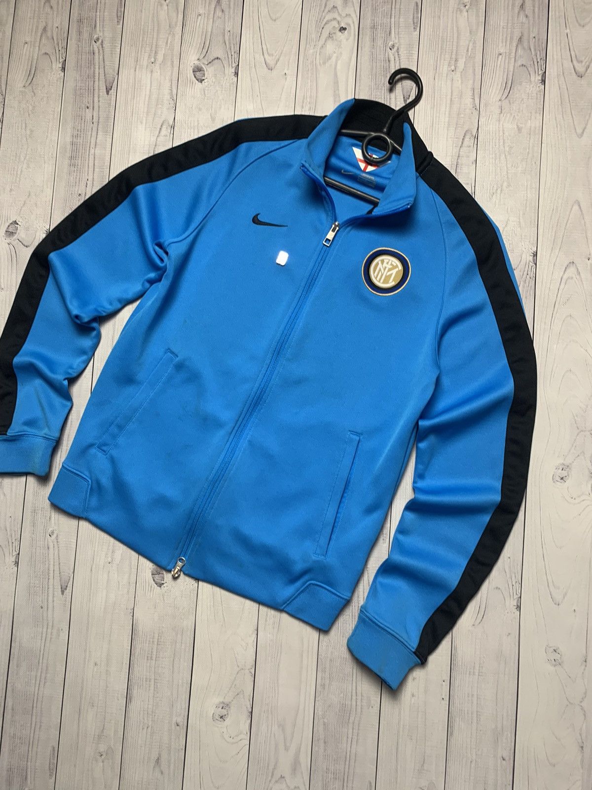 Vintage Vintage Nike inter Milan soccer track jacket size S Size US S / EU 44-46 / 1 - 2 Thumbnail