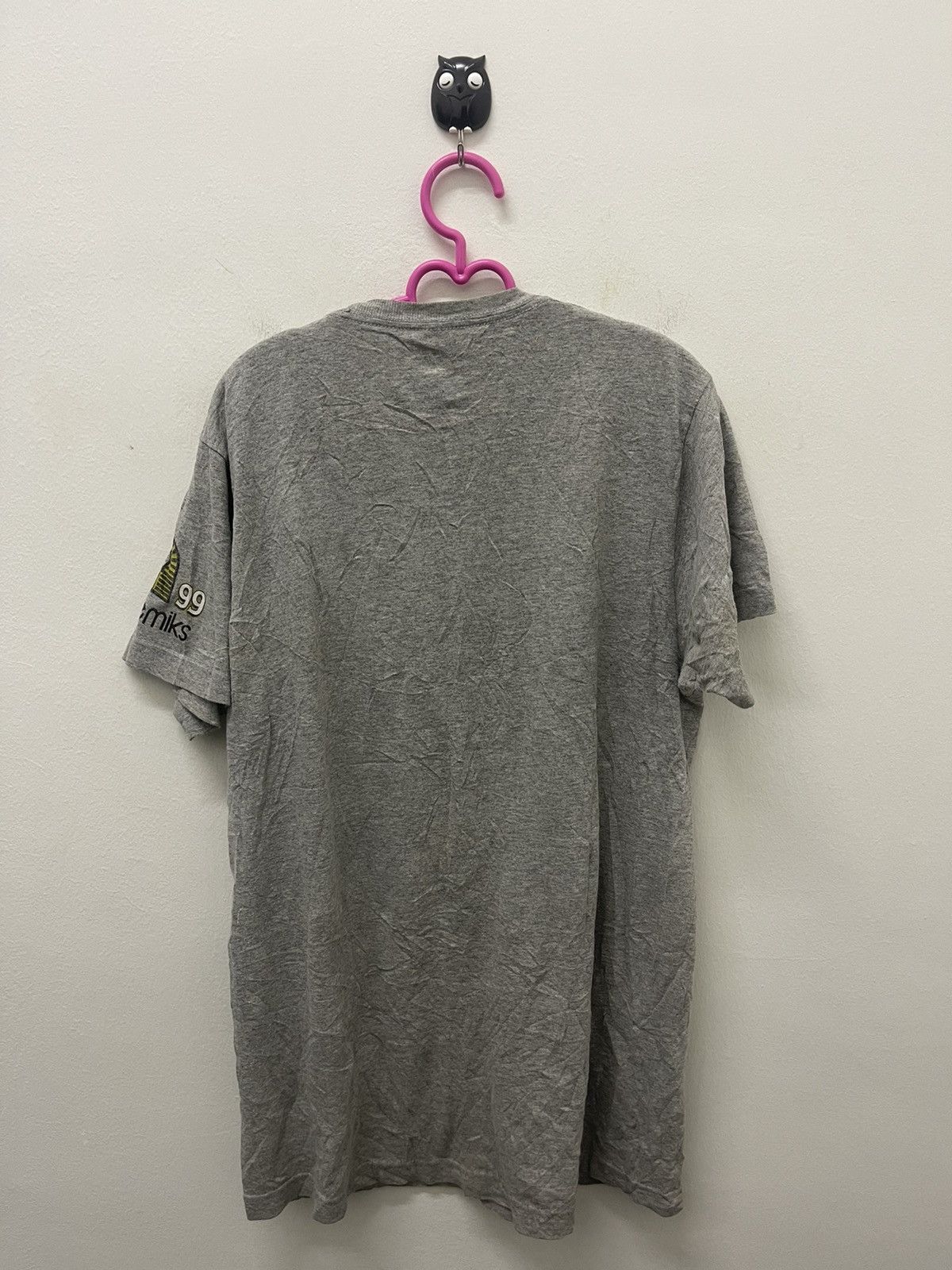 Akademiks Rare Vintage AKADEMIKS 1999 Spell Out Big Logo Tee Size US M / EU 48-50 / 2 - 4 Thumbnail