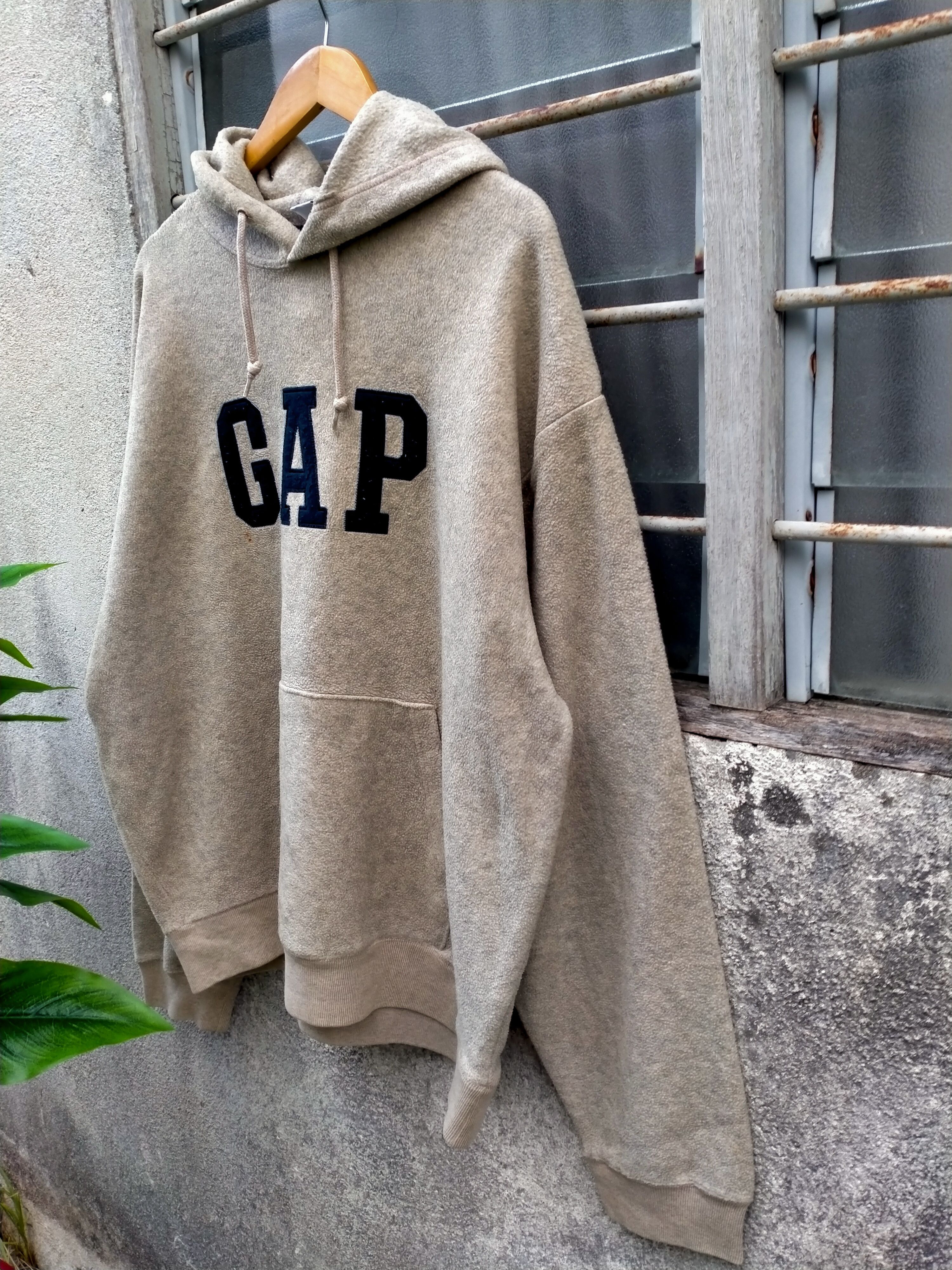 Gap GAP spellout baggy pullover hoodies Size US XL / EU 56 / 4 - 3 Thumbnail