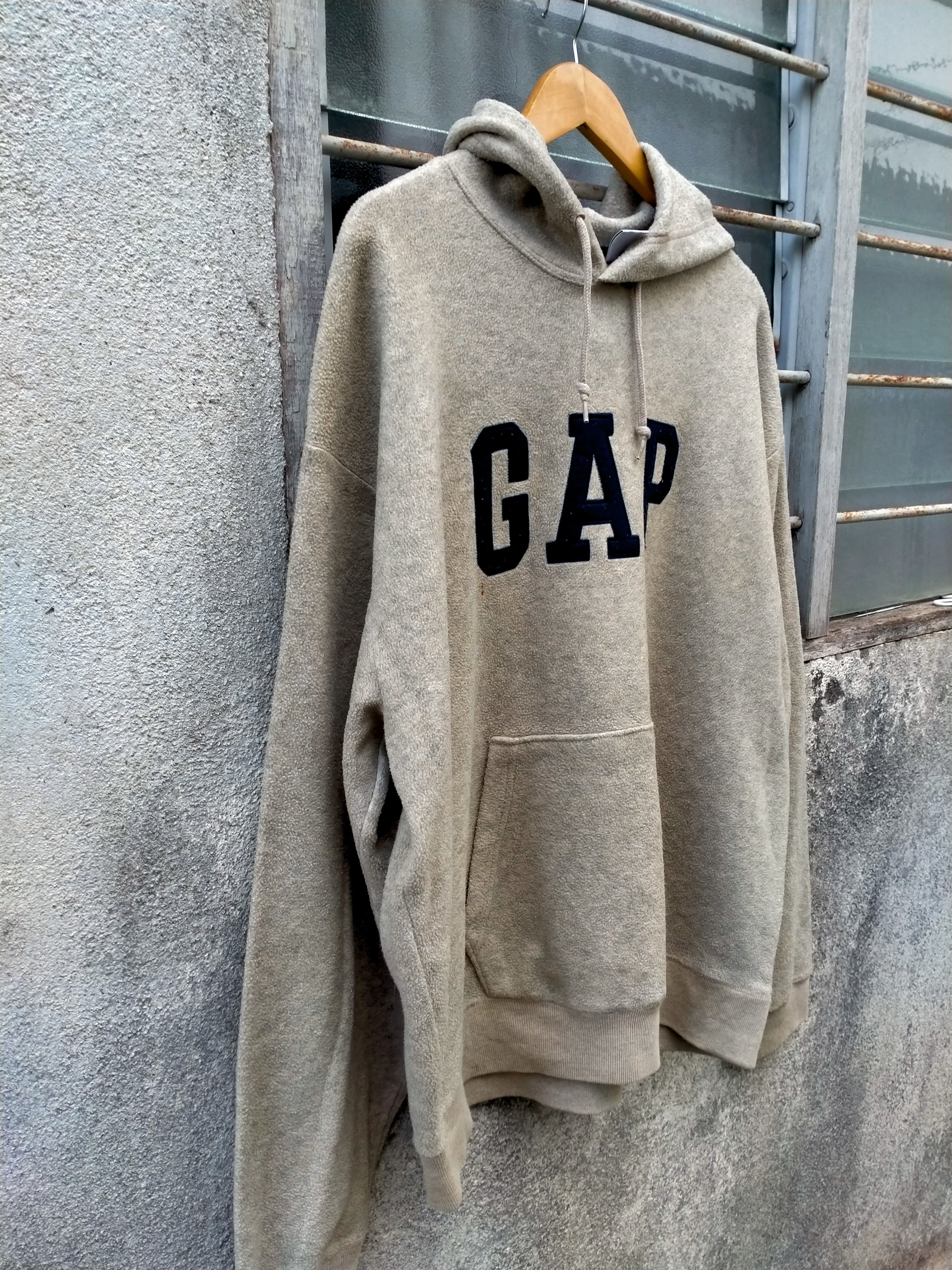 Gap GAP spellout baggy pullover hoodies Size US XL / EU 56 / 4 - 4 Thumbnail