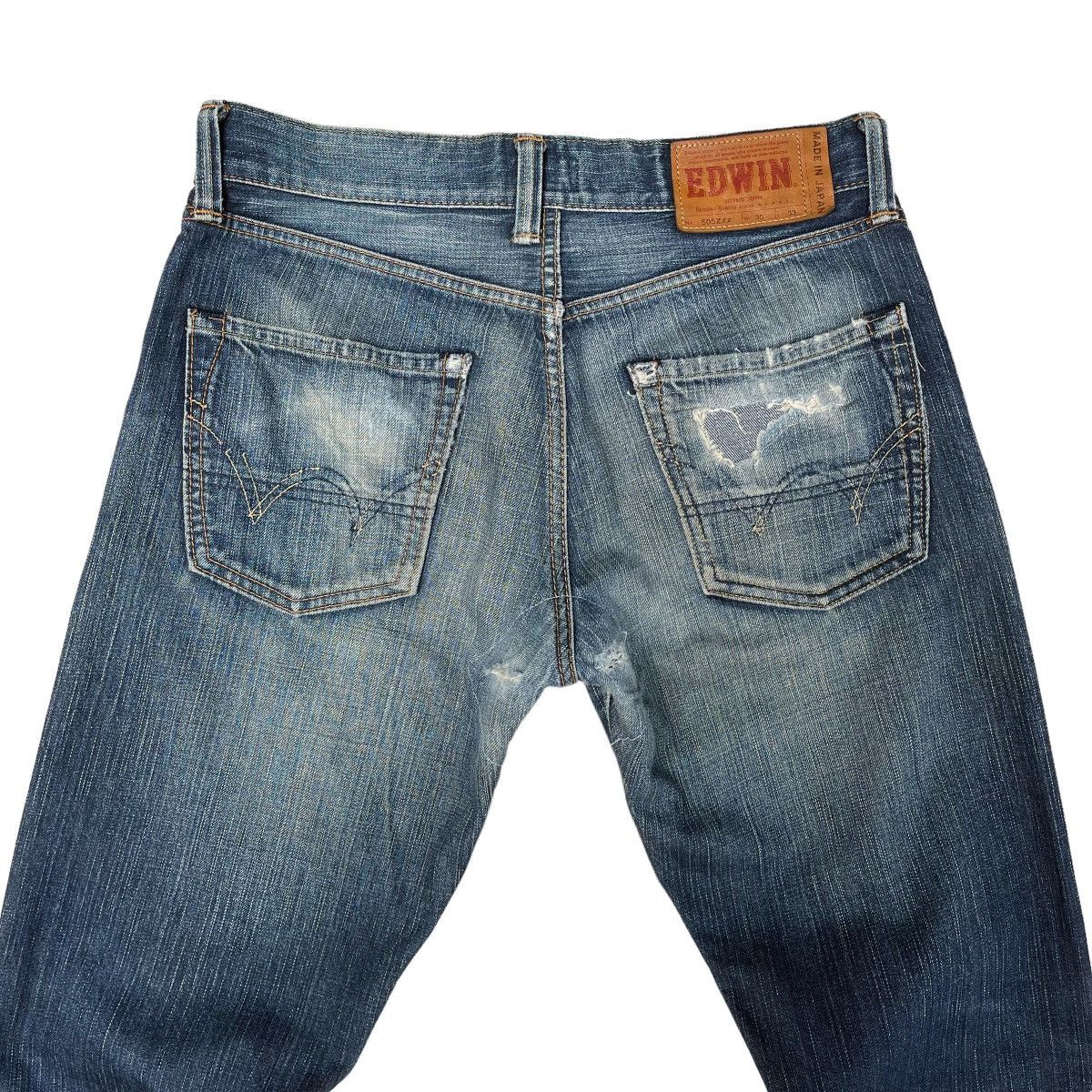 Edwin Vintage Edwin 505 ZX Selvedge Redline Jeans W 31 Size US 31 - 10 Thumbnail