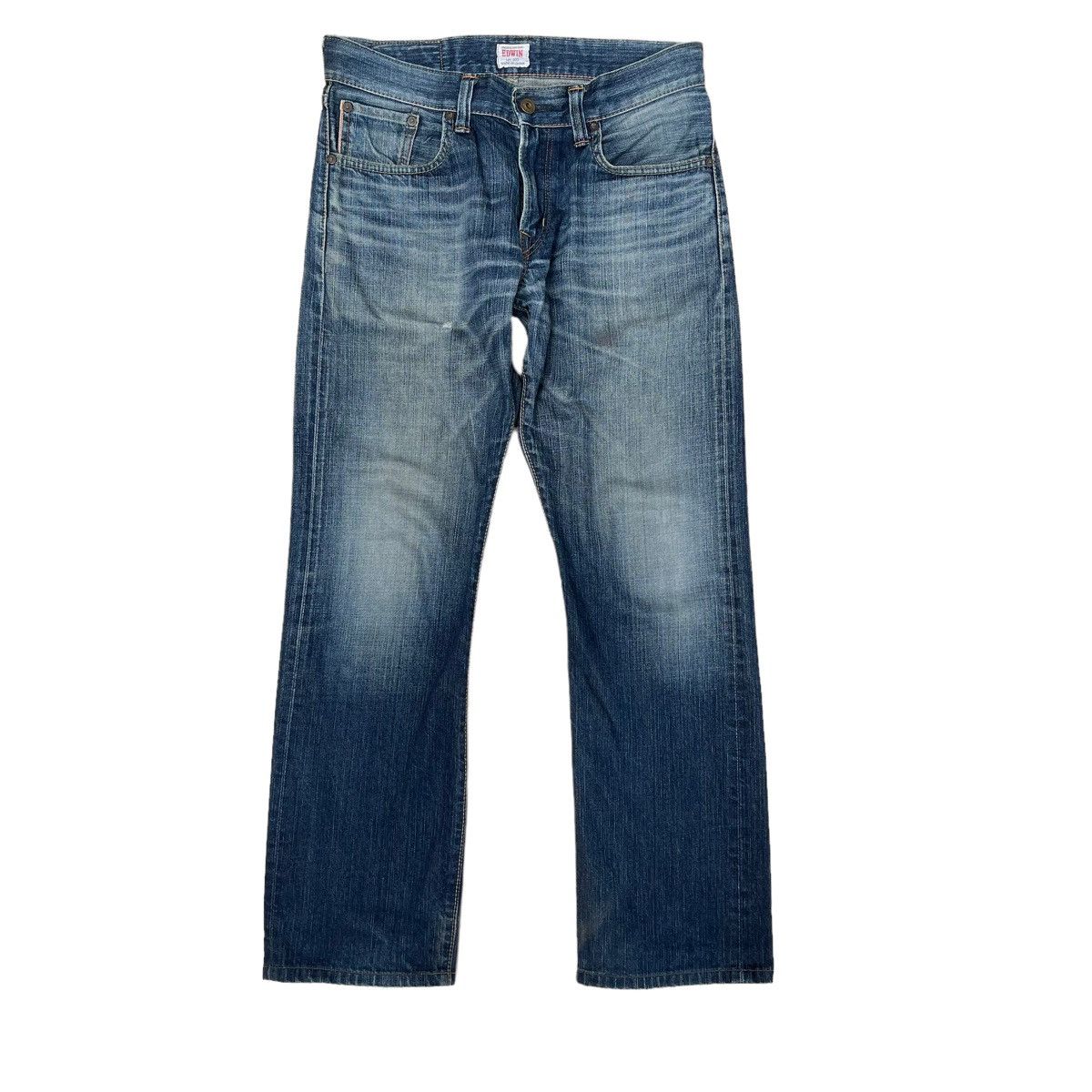 Edwin Vintage Edwin 505 ZX Selvedge Redline Jeans W 31 Size US 31 - 2 Thumbnail