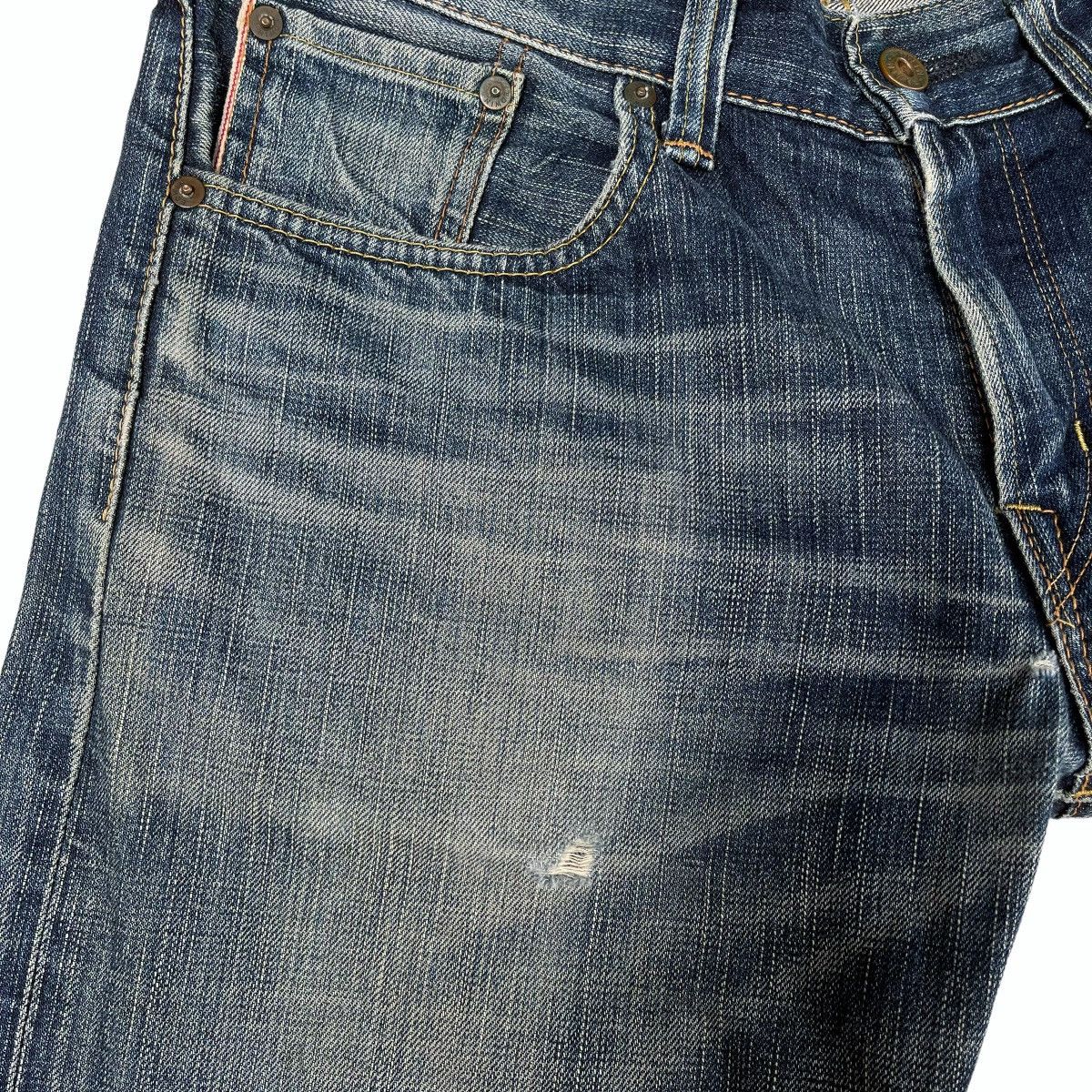 Edwin Vintage Edwin 505 ZX Selvedge Redline Jeans W 31 Size US 31 - 6 Thumbnail