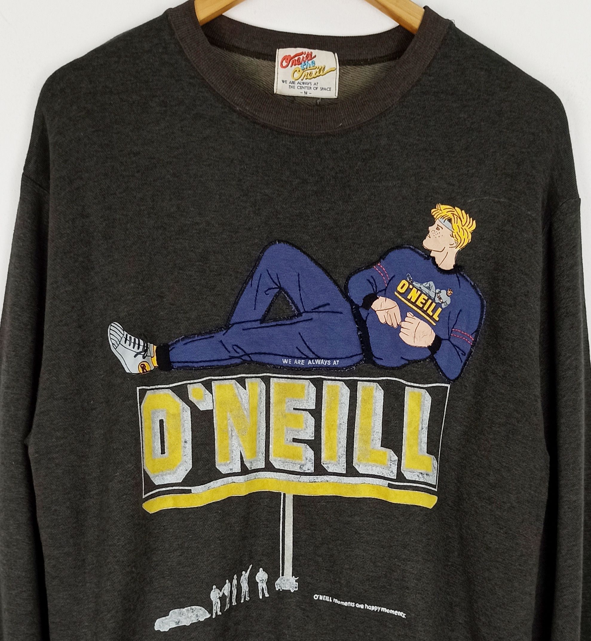O'Neill 🔥Rare🔥 O'Neill The O'Neill Sweatshirt Big Logo Limited Size US M / EU 48-50 / 2 - 2 Thumbnail