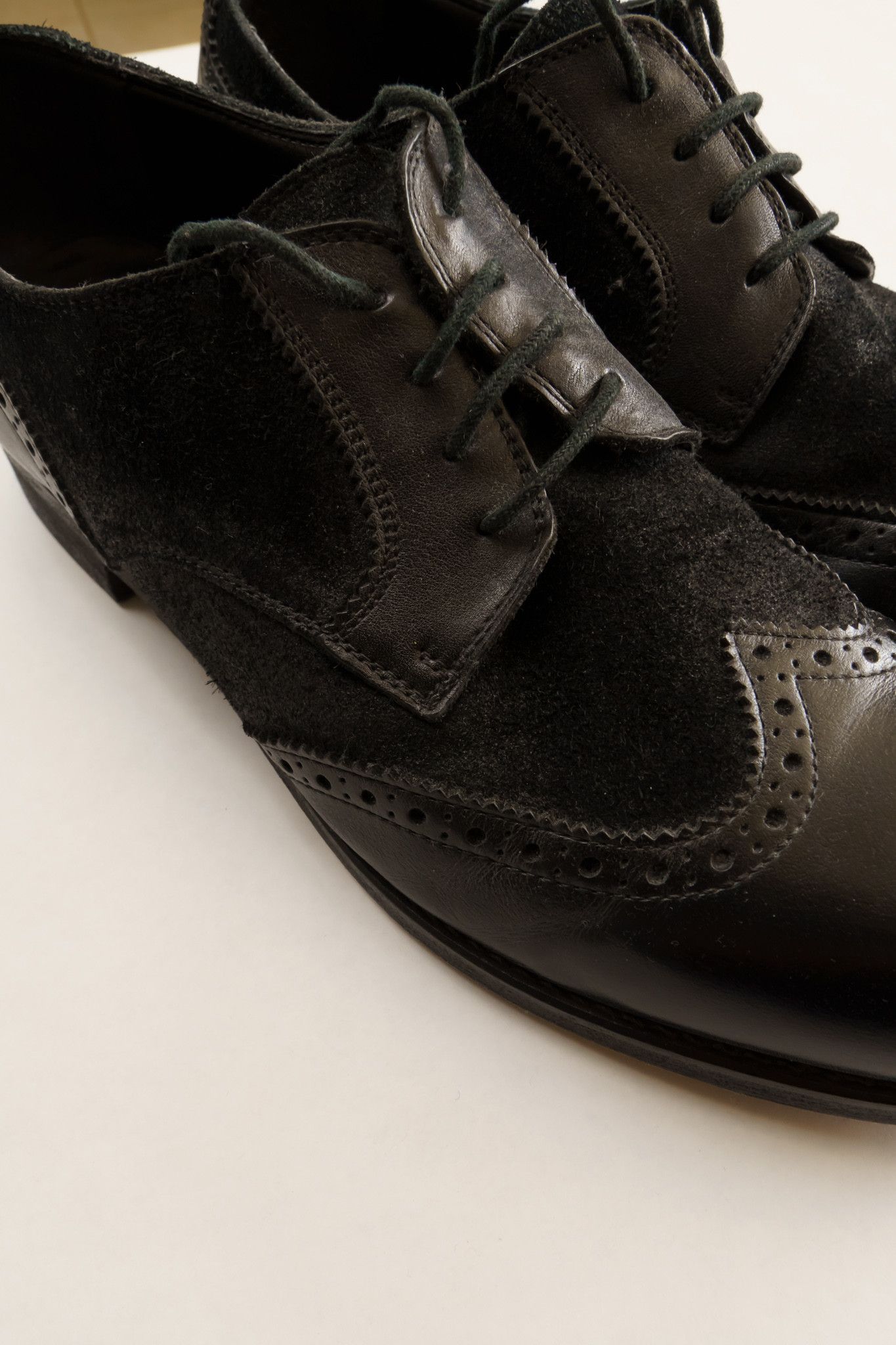 GOSTAR DE FUGA FW12 Made in Japan Mixed Leather Brogues Size US 10 / EU 43 - 6 Thumbnail