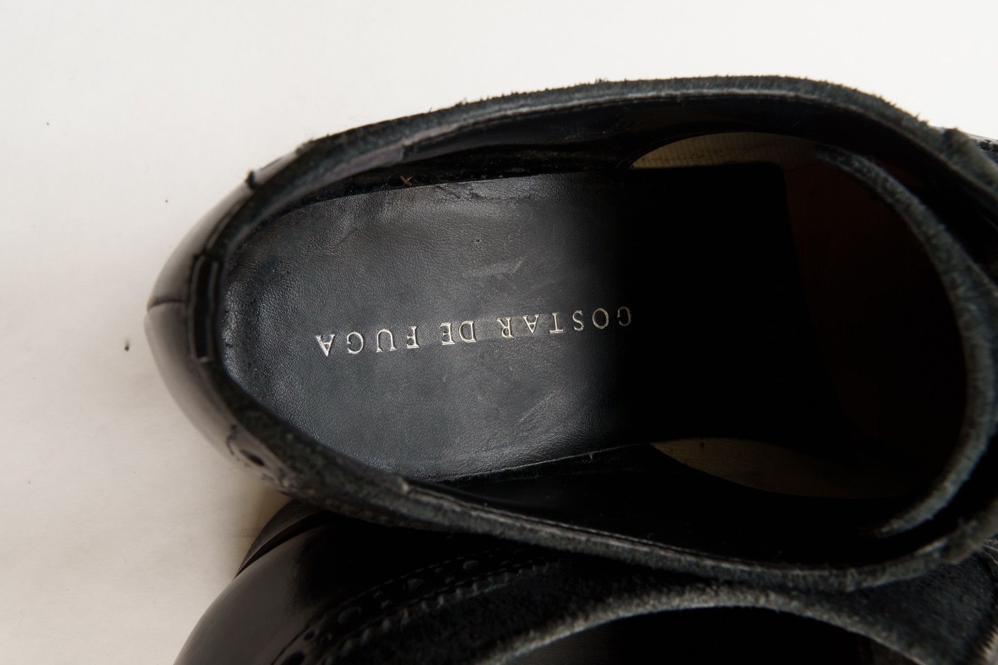 GOSTAR DE FUGA FW12 Made in Japan Mixed Leather Brogues Size US 10 / EU 43 - 15 Thumbnail