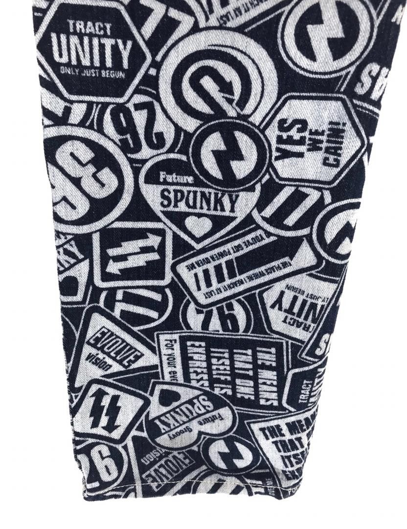 Hysteric Glamour × Undercover Japanese Brand Co&Lu All Over Print Signboard Denim Jeans Size US 30 / EU 46 - 13 Thumbnail