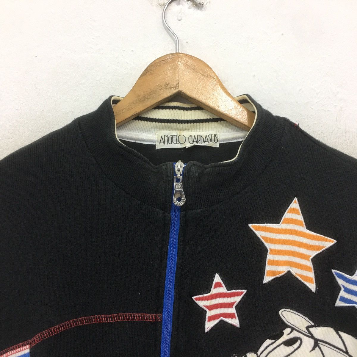 Designer × Japanese Brand Vintage Angelo Garbasus Mouse @ Star Design Sweatshirt Size US M / EU 48-50 / 2 - 2 Thumbnail