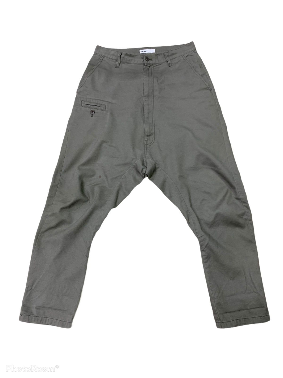 image of 20471120 x Issey Miyake Vintage Ne-Net Issey Miyake Drop Crotch Pants in Grey, Men's (Size 30)