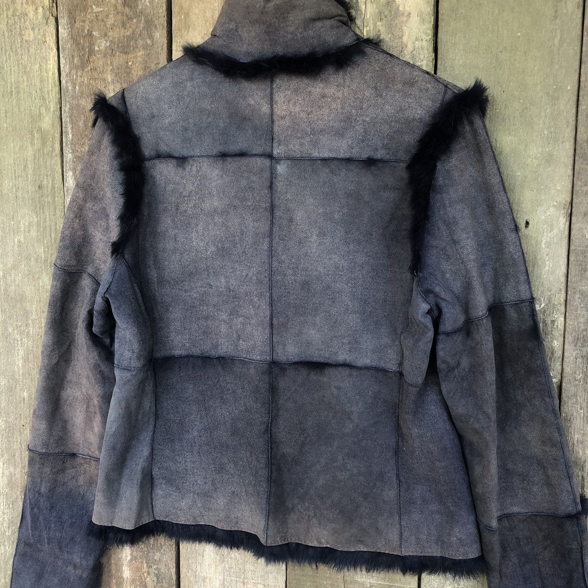Genuine Leather Vintage Gianni Lapin Jacket Size US M / EU 48-50 / 2 - 13 Thumbnail