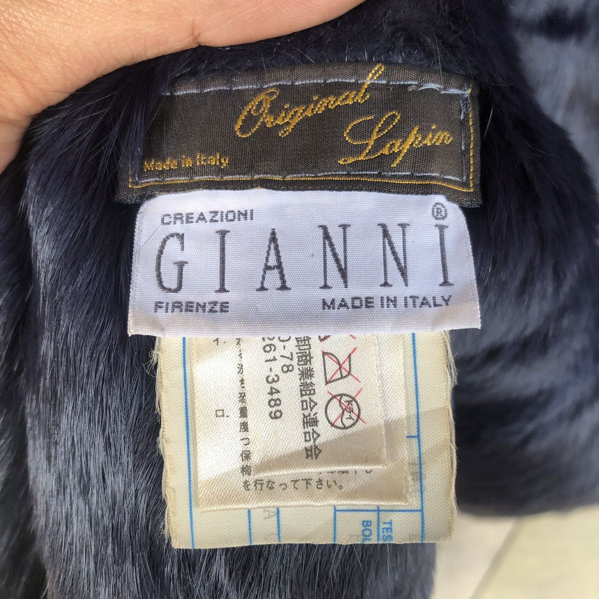 Genuine Leather Vintage Gianni Lapin Jacket Size US M / EU 48-50 / 2 - 10 Thumbnail