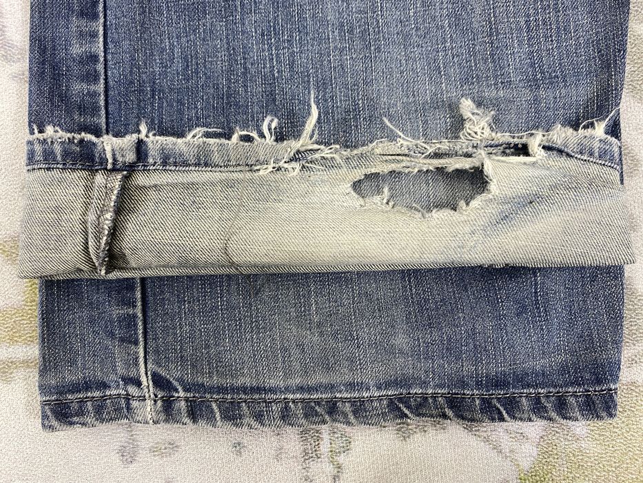 Vintage Blue Distressed Vintage Levi's 569 Jeans 39x31 Denim -SJ100 ...