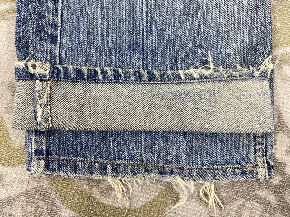 Vintage Blue Distressed Vintage Levi's 512 Jeans 31x29.5 -SJ107 | Grailed