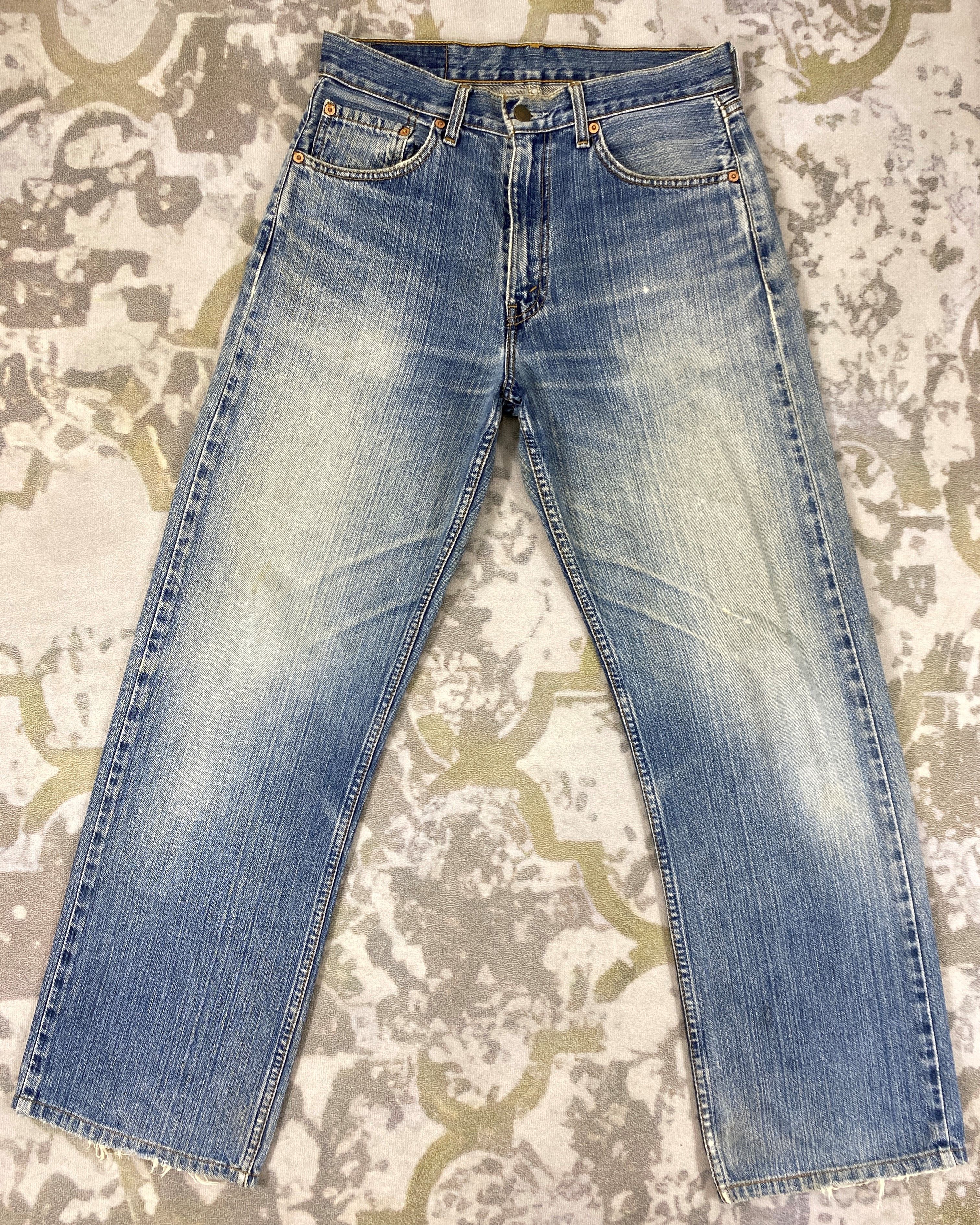 Blue Distressed Vintage Levi's 512 Jeans 31x29.5 -SJ107