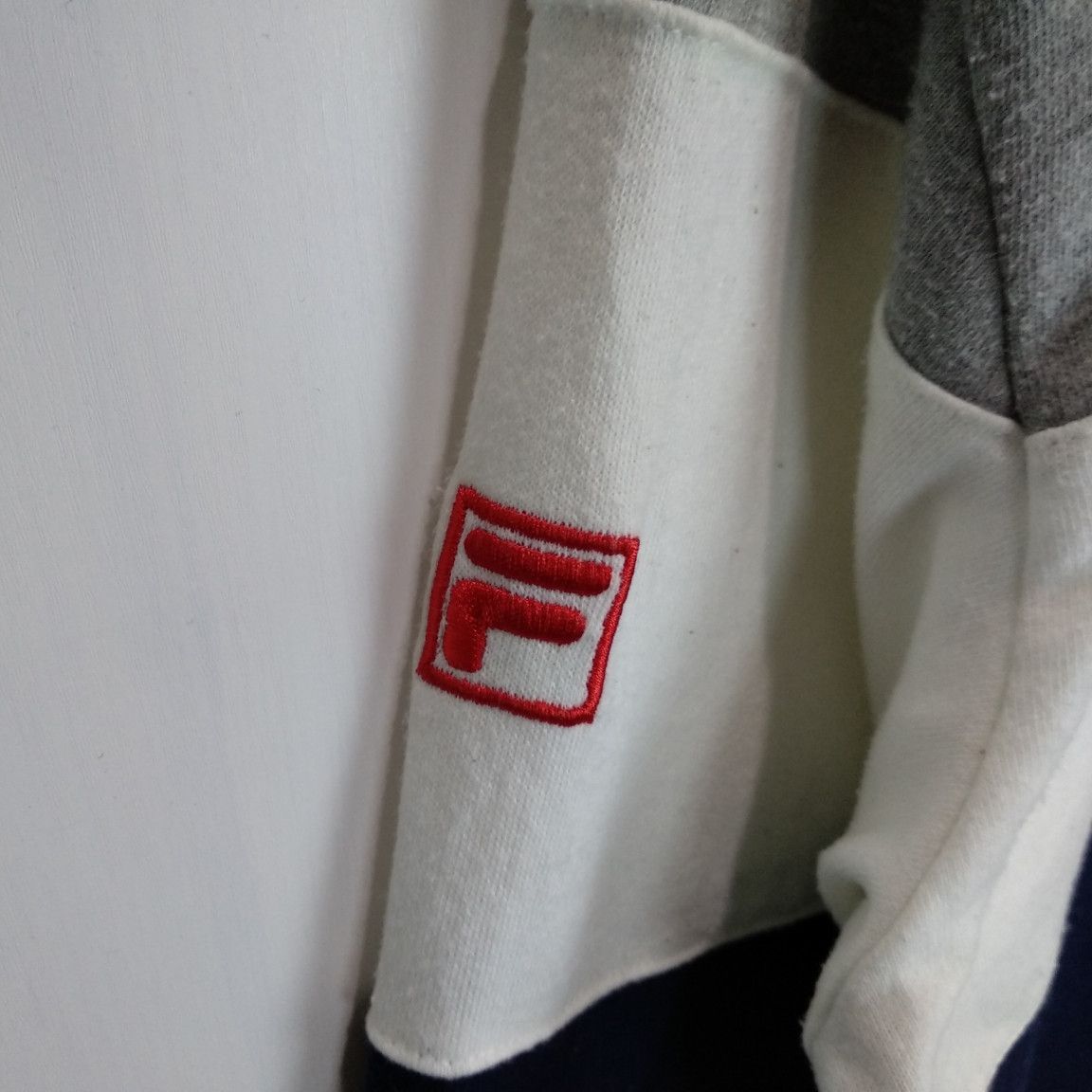 Fila FILA Big Logo Striped Multicolor Sweatshirts Jumper Size M / US 6-8 / IT 42-44 - 8 Thumbnail