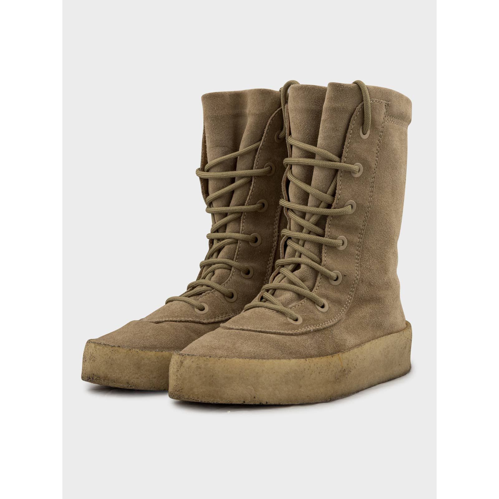 image of Yeezy Season Desert Crepe Sole Boots in Brown, Men's (Size 9)
