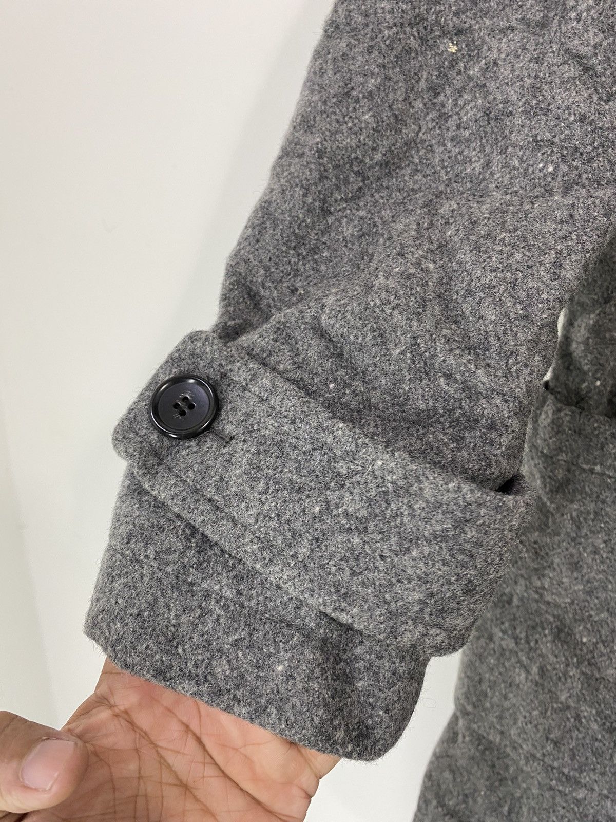 CABANE de ZUCCa × Issey Miyake Zucca Duffer Jacket Wool Design With hoodies Size US S / EU 44-46 / 1 - 7 Thumbnail