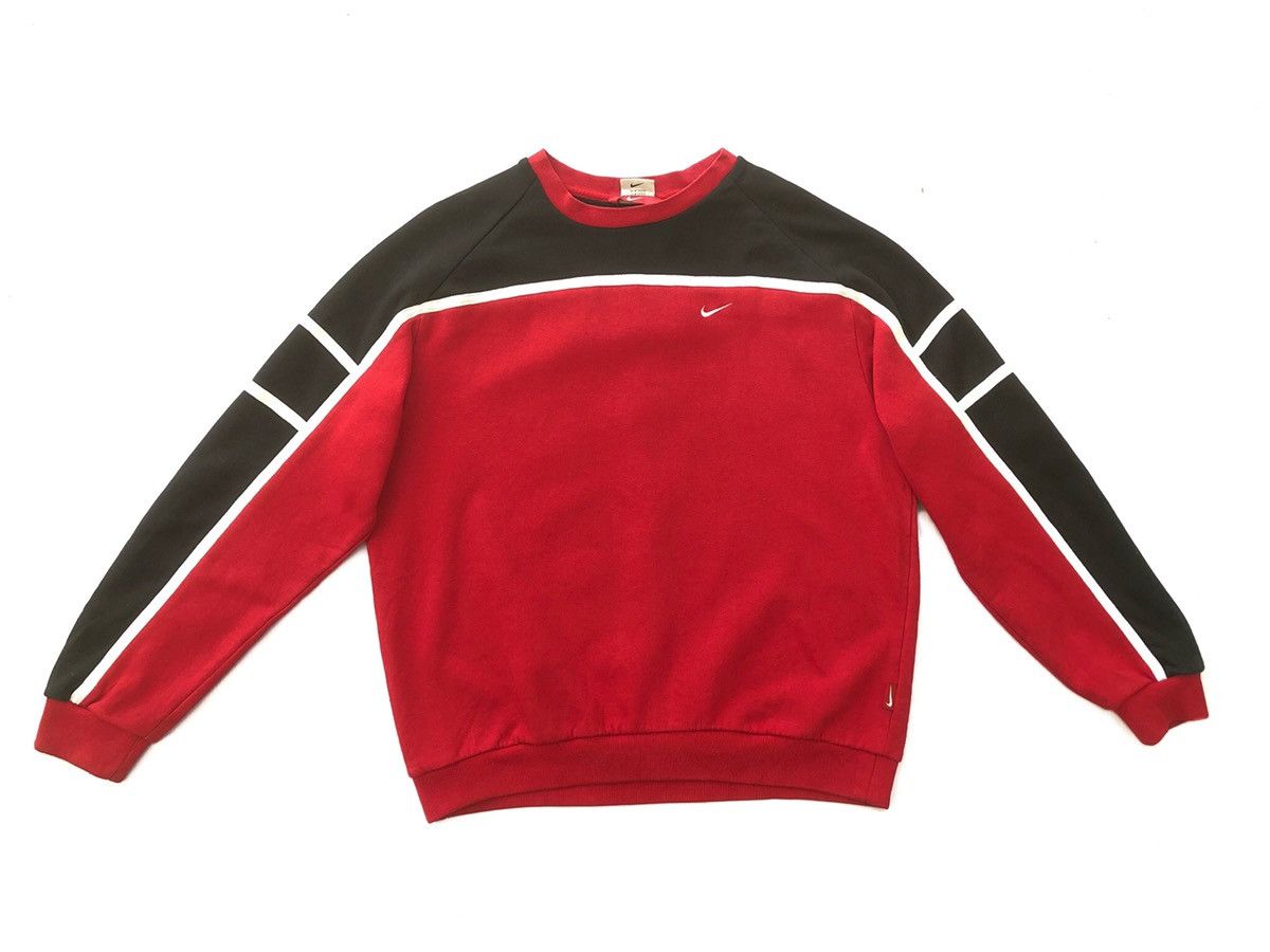 Nike 🔥MUST GONE❌90’s NIKE Sweatshirt Color Block sz M Size US M / EU 48-50 / 2 - 1 Thumbnail