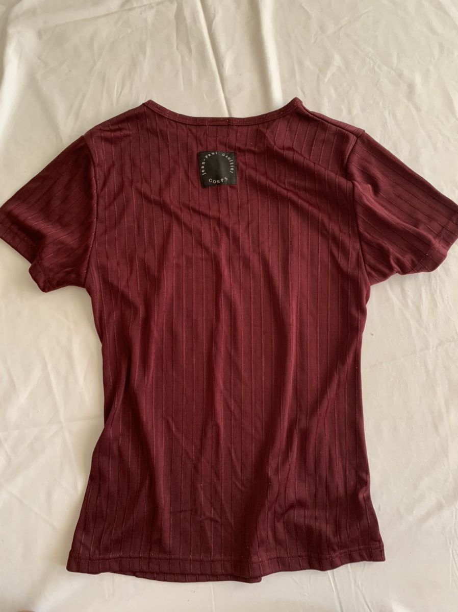 Jean Paul Gaultier Jean Paul Gaultier Pre-Owned 2000s V Neck Shirt Size US S / EU 44-46 / 1 - 1 Preview