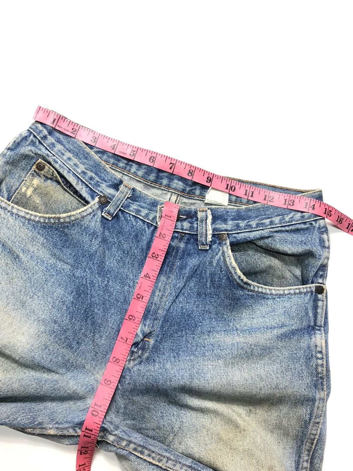 Sears × Vintage VINTAGE 80s ROEBUCK RUSTY BLUE WASH DISTRESSED DENIM USA Size US 30 / EU 46 - 13 Thumbnail
