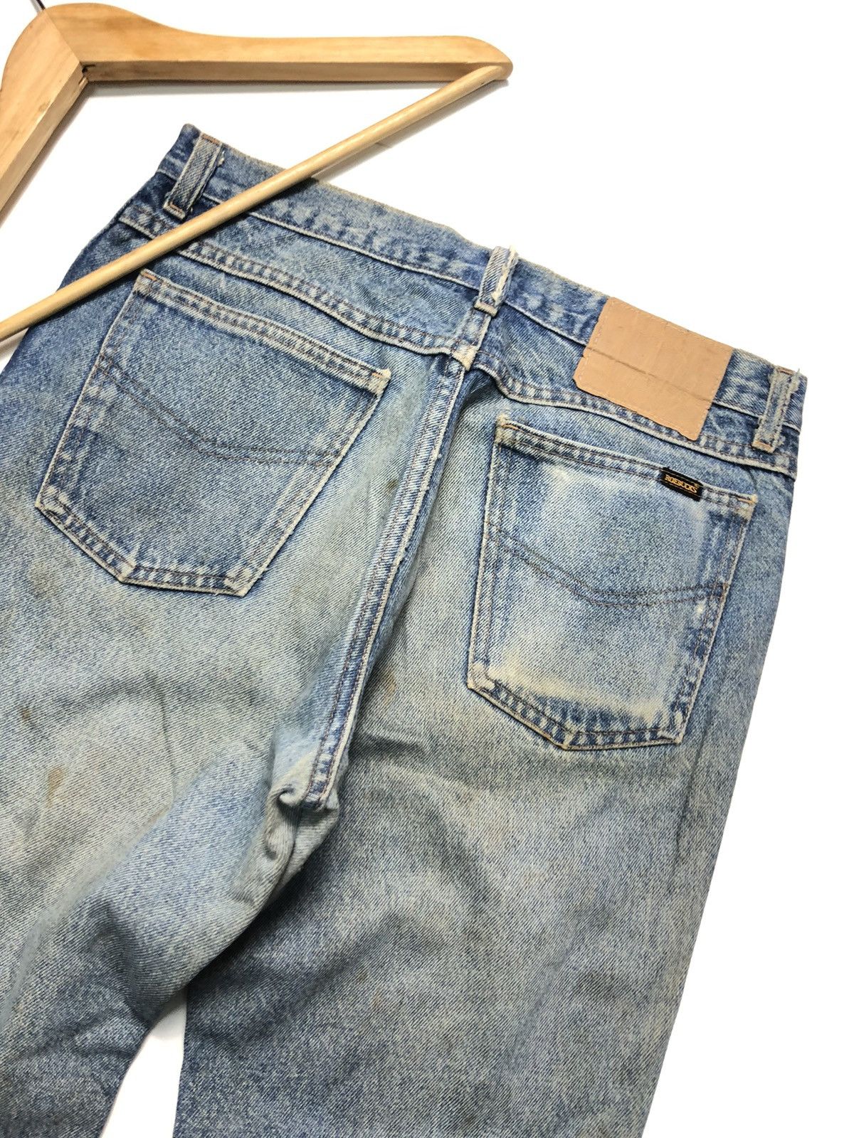Sears × Vintage VINTAGE 80s ROEBUCK RUSTY BLUE WASH DISTRESSED DENIM USA Size US 30 / EU 46 - 2 Thumbnail