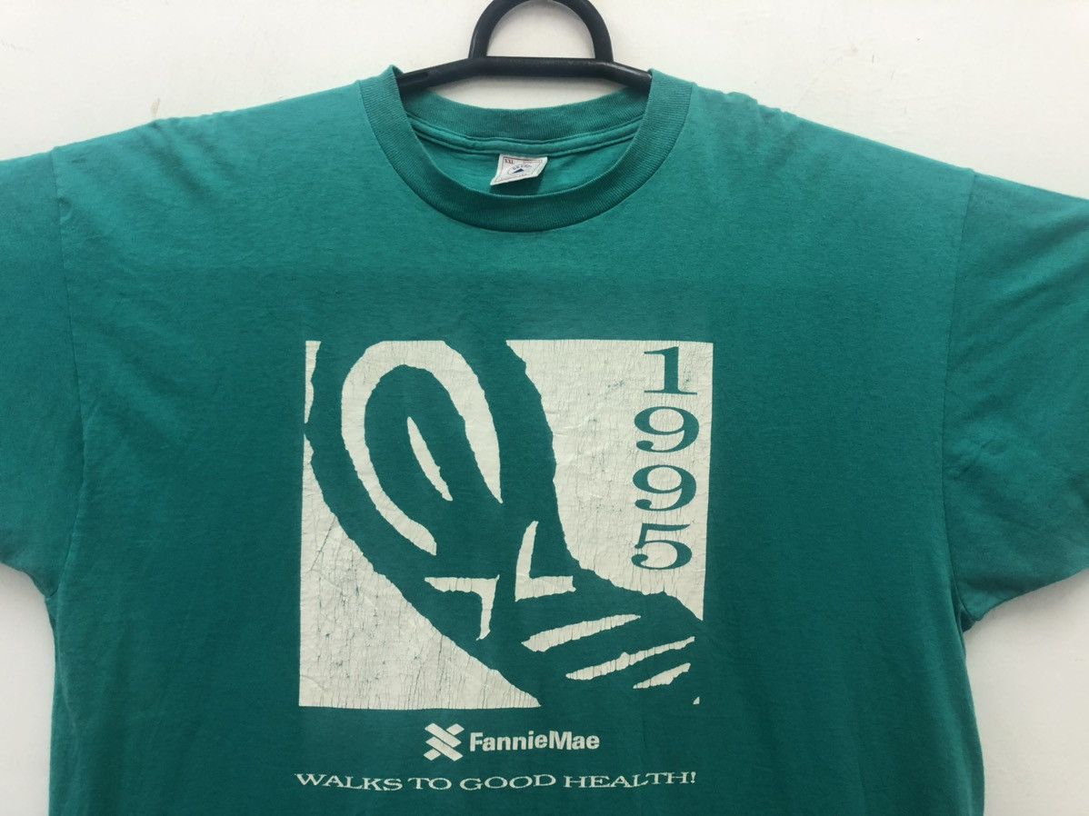 Rap Tees Rare Vintage FANNIE MAE Walks To Good Health 1995 Tee Size US XXL / EU 58 / 5 - 2 Thumbnail