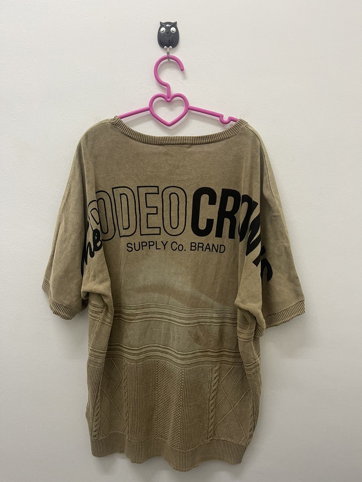 image of The Rodeo Crowns Supply Co Brand Spell Out in Brown, Men's (Size Large)